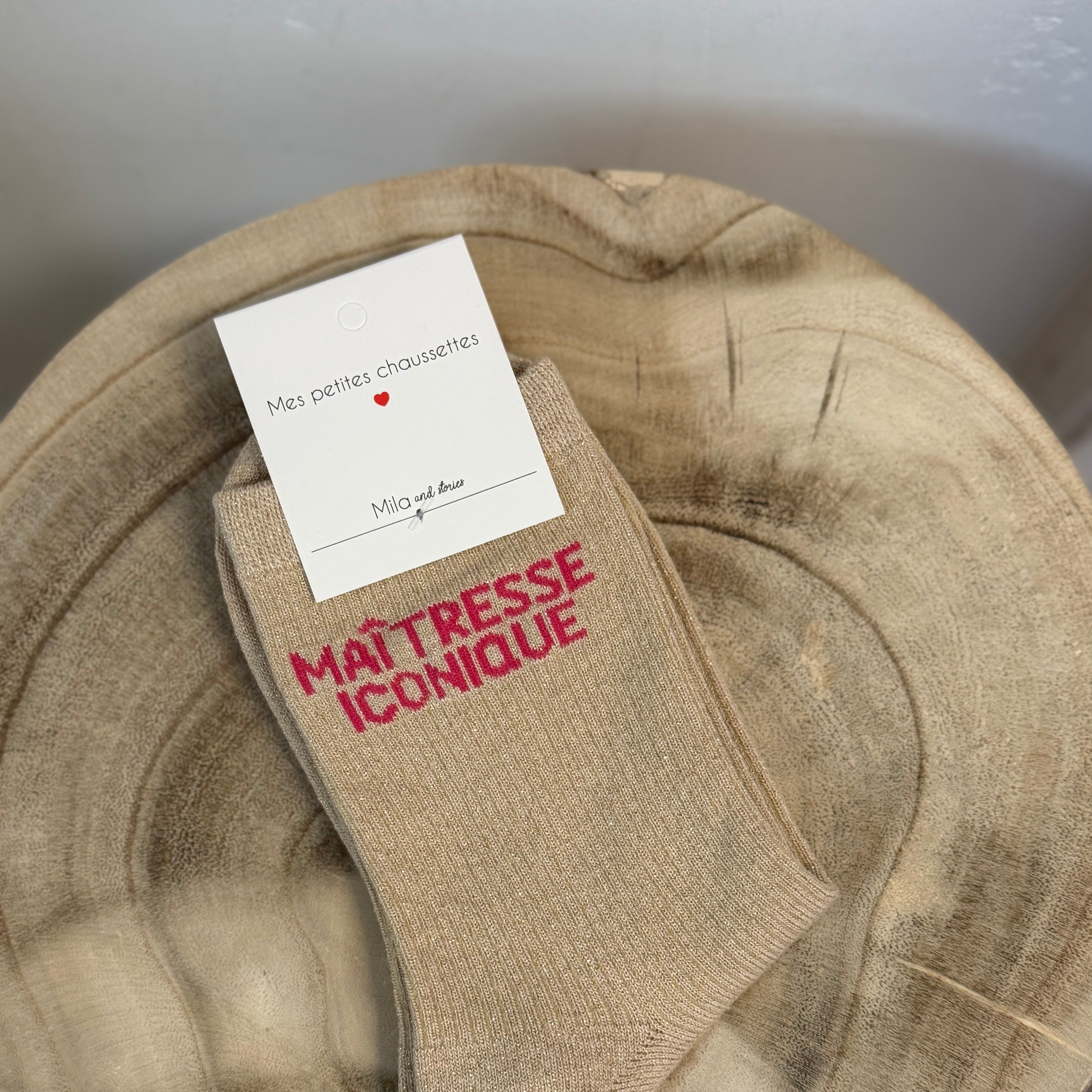 Chaussettes MAÎTRESSE ICONIQUE