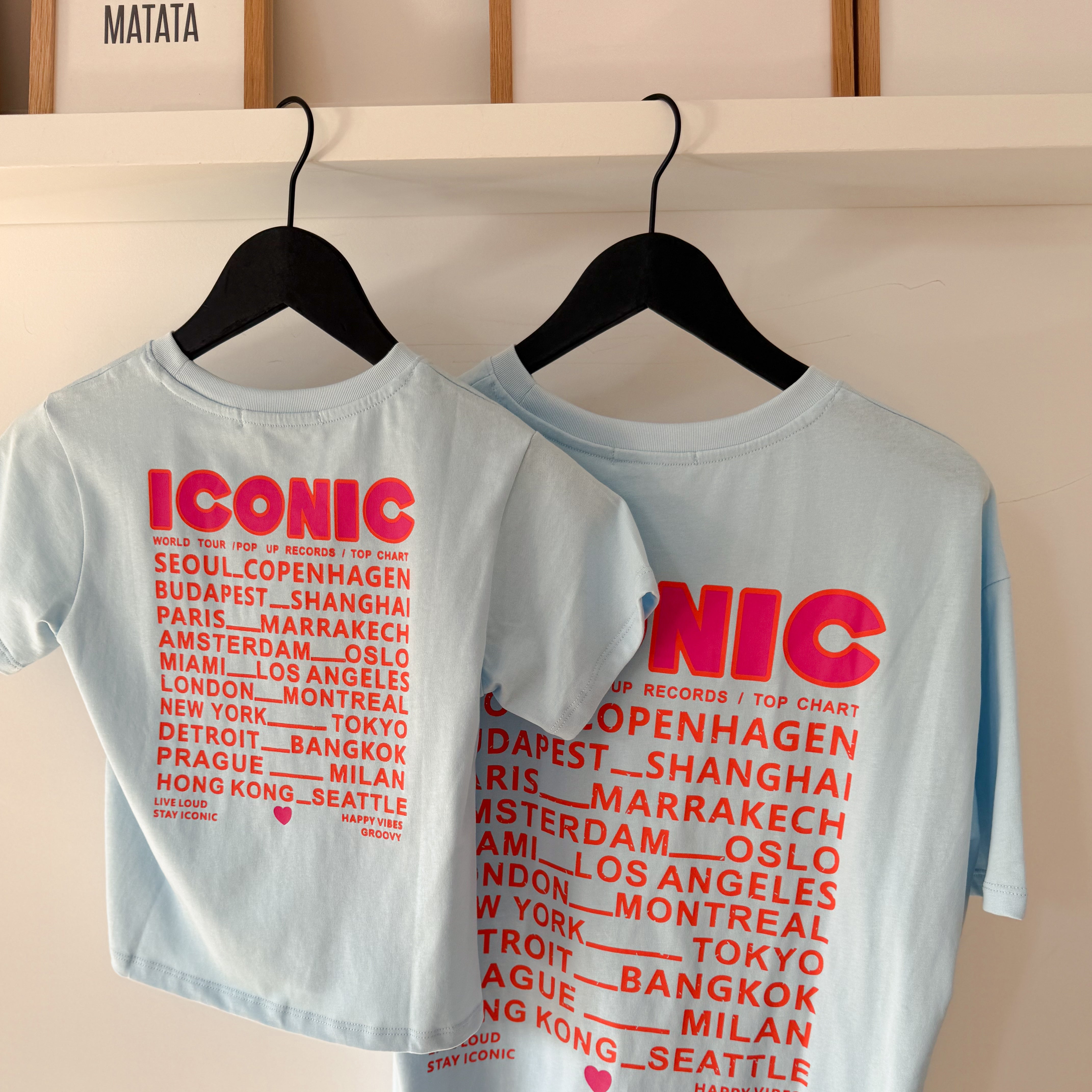 T-shirt ICONIC MATCHY-MATCHY