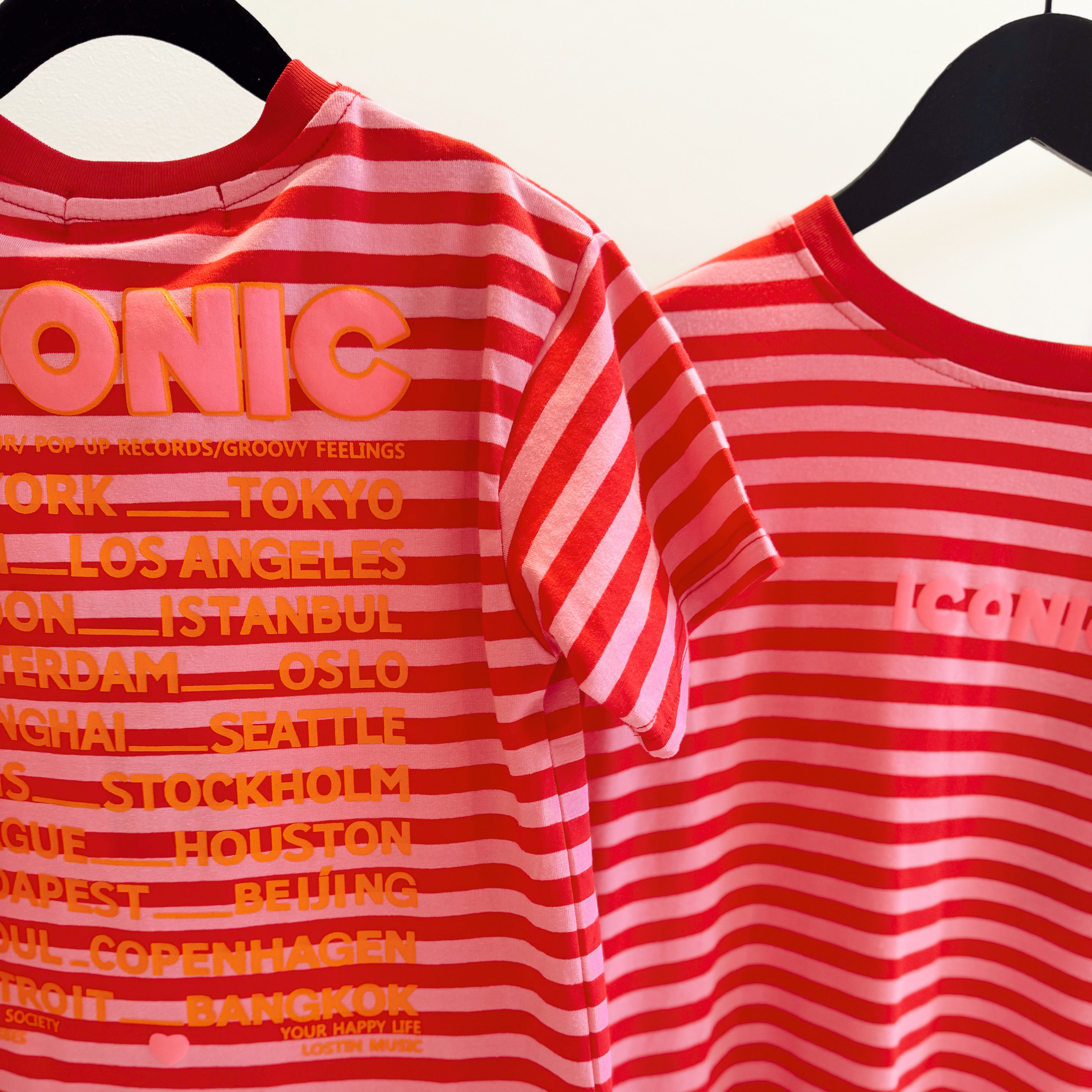 T-shirt ligné ICONIC MATCHY-MATCHY