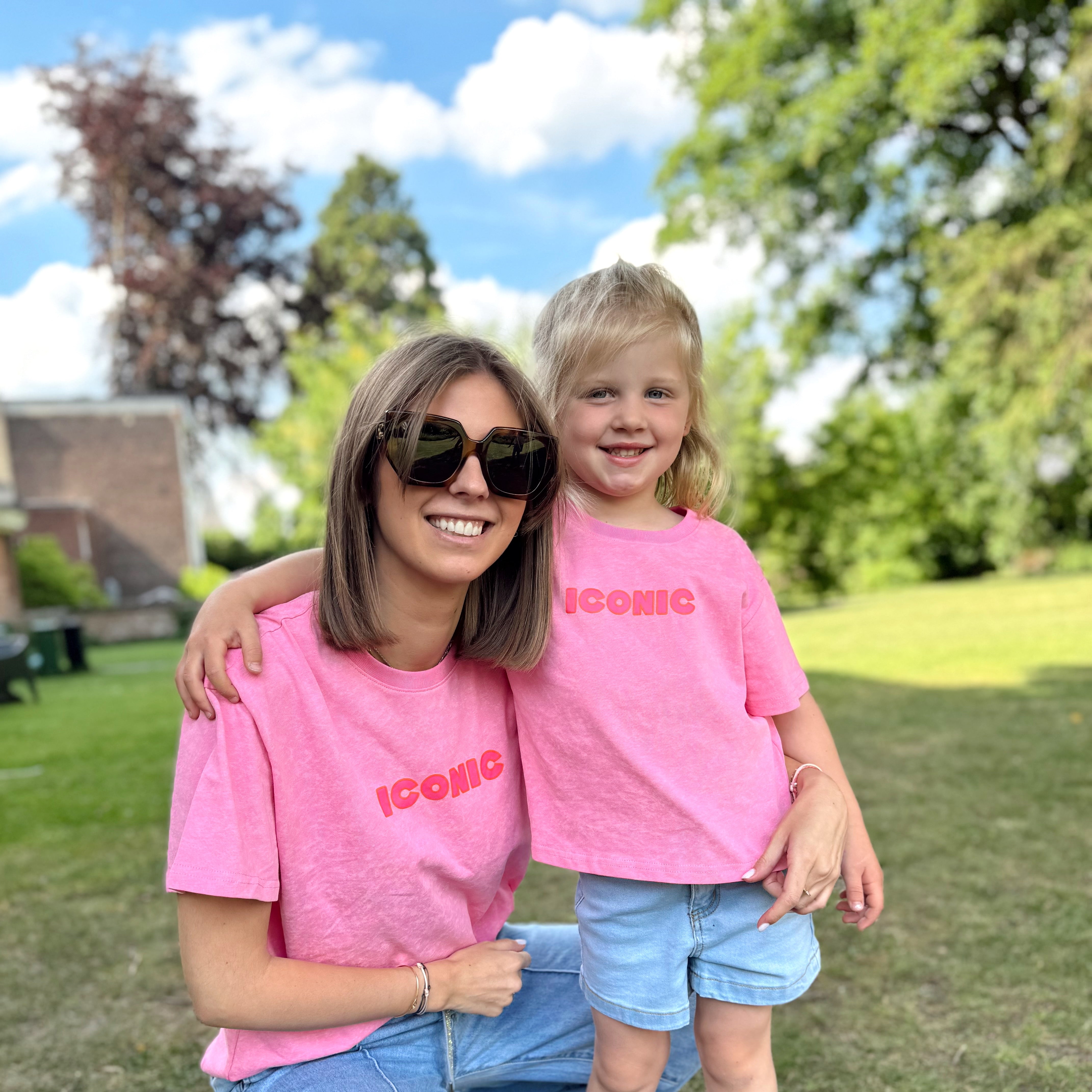 T-shirt ICONIC MATCHY-MATCHY