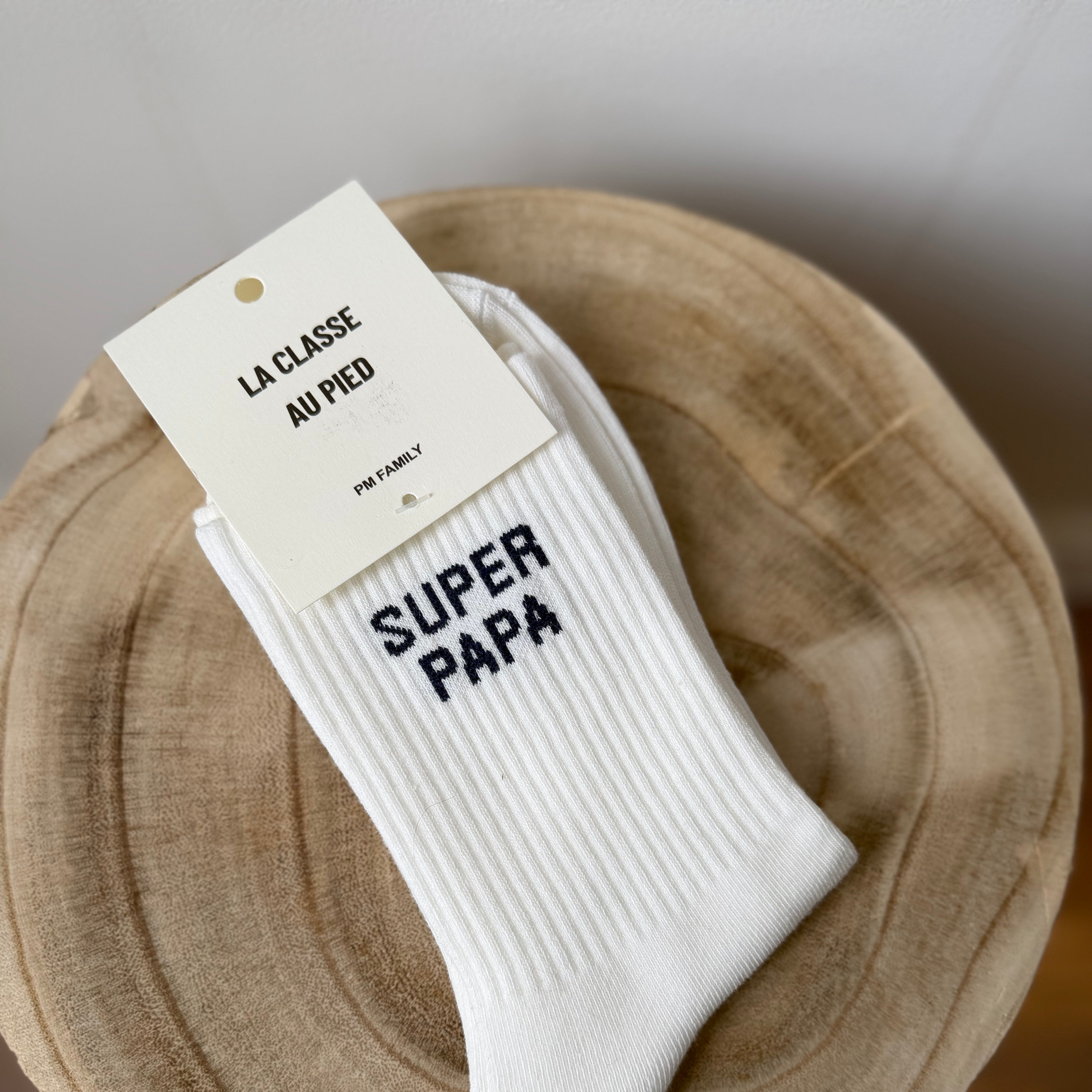 Chaussettes SUPER PAPA