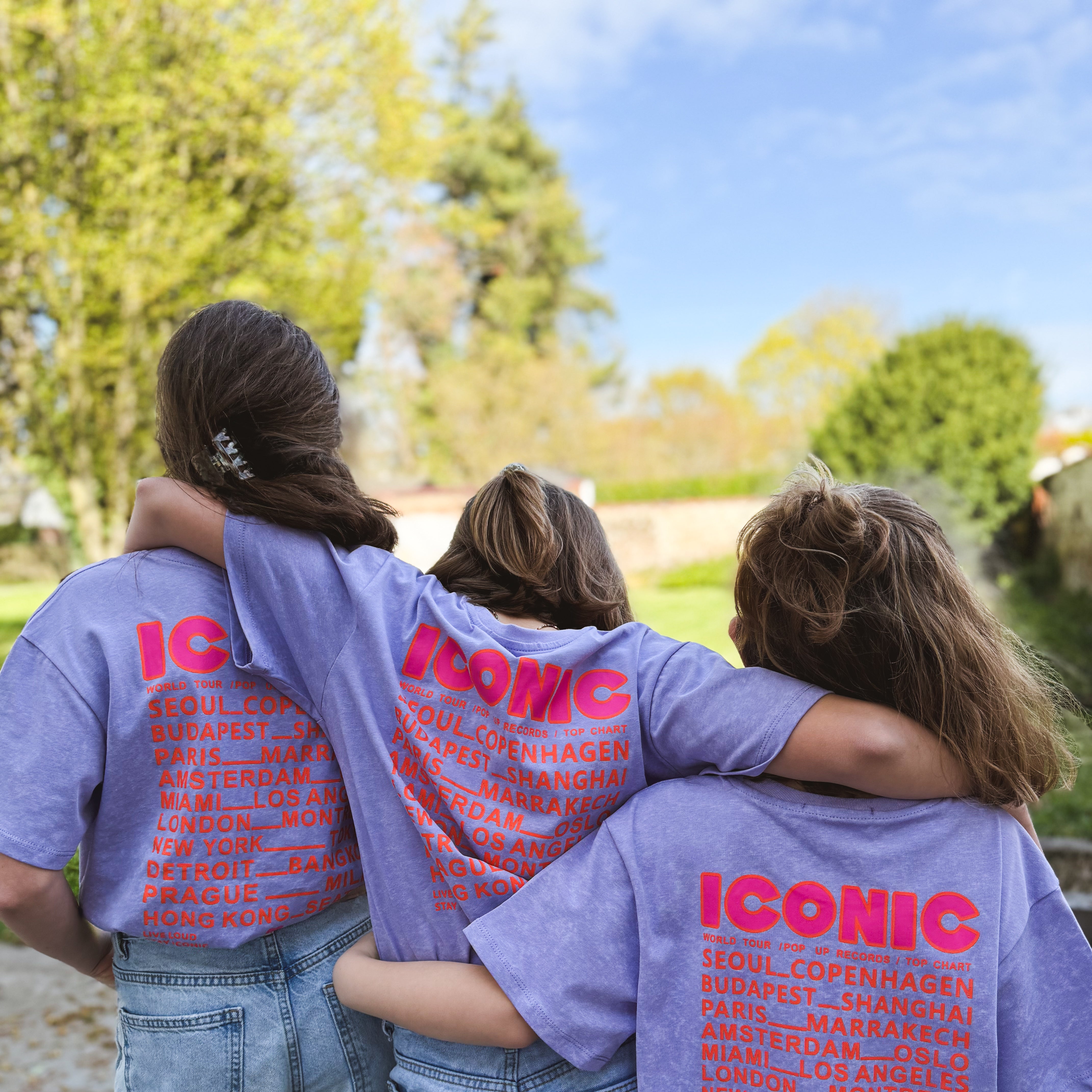 T-shirt ICONIC MATCHY-MATCHY