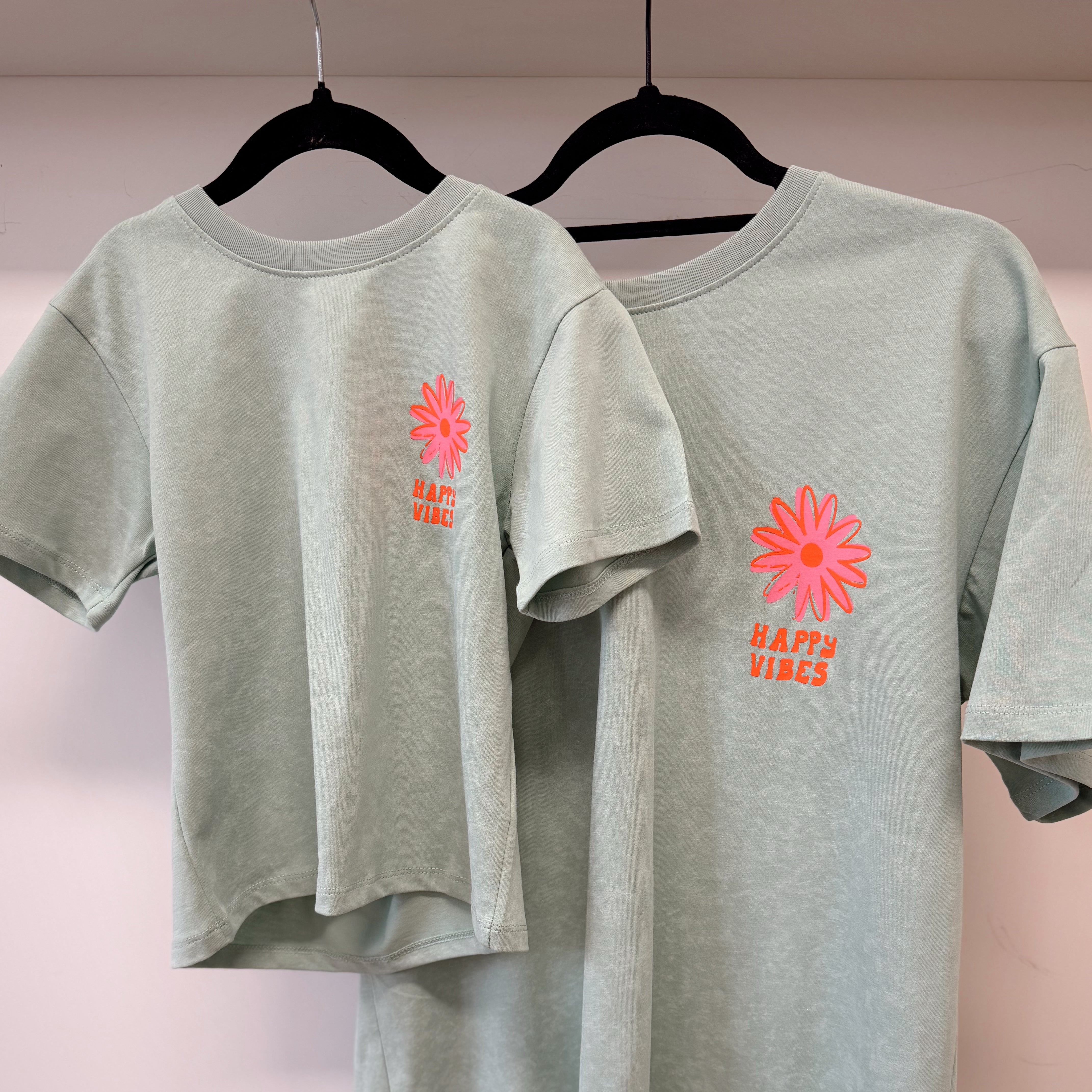 T-shirt HAPPY VIBES MATCHY-MATCHY