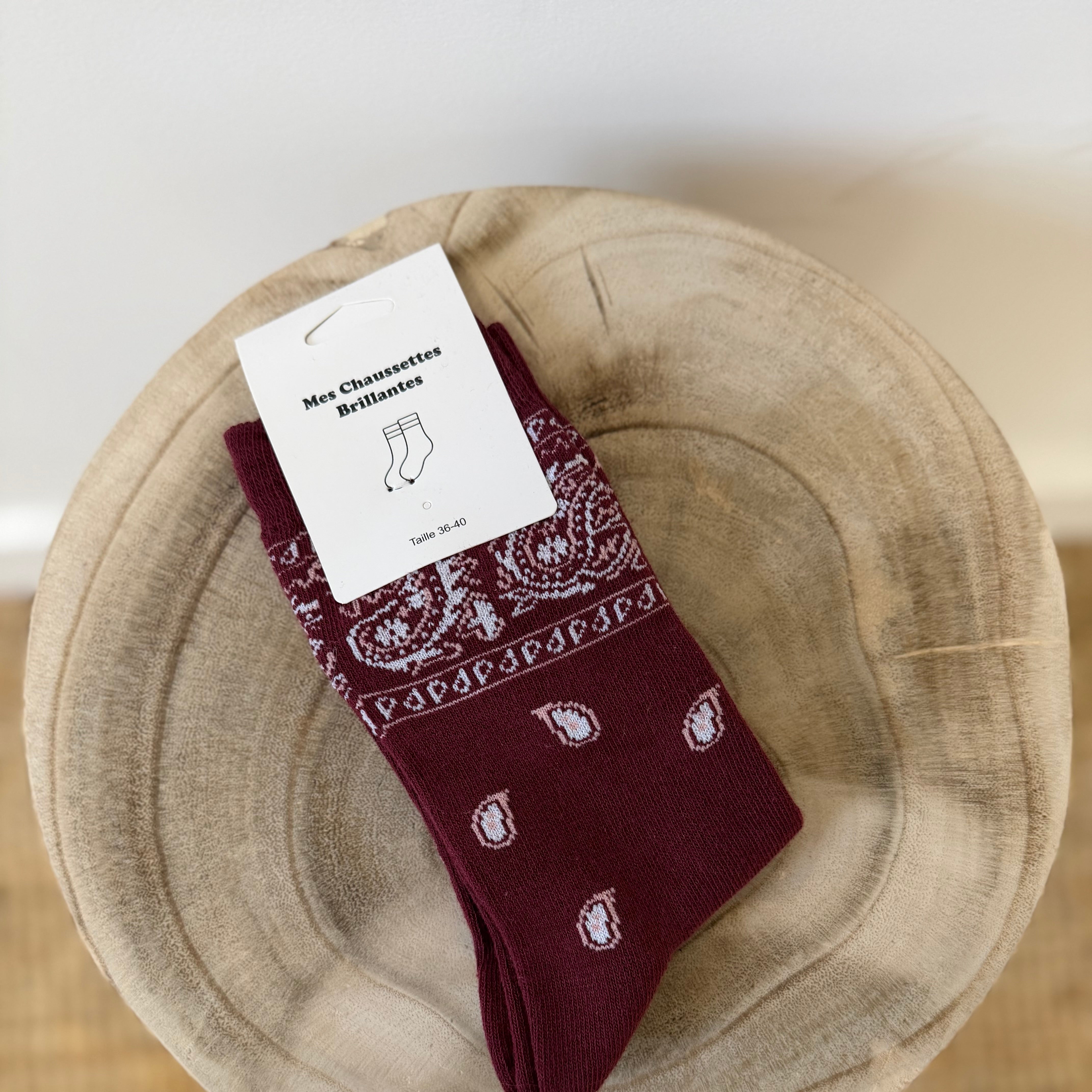 Chaussettes BANDANA