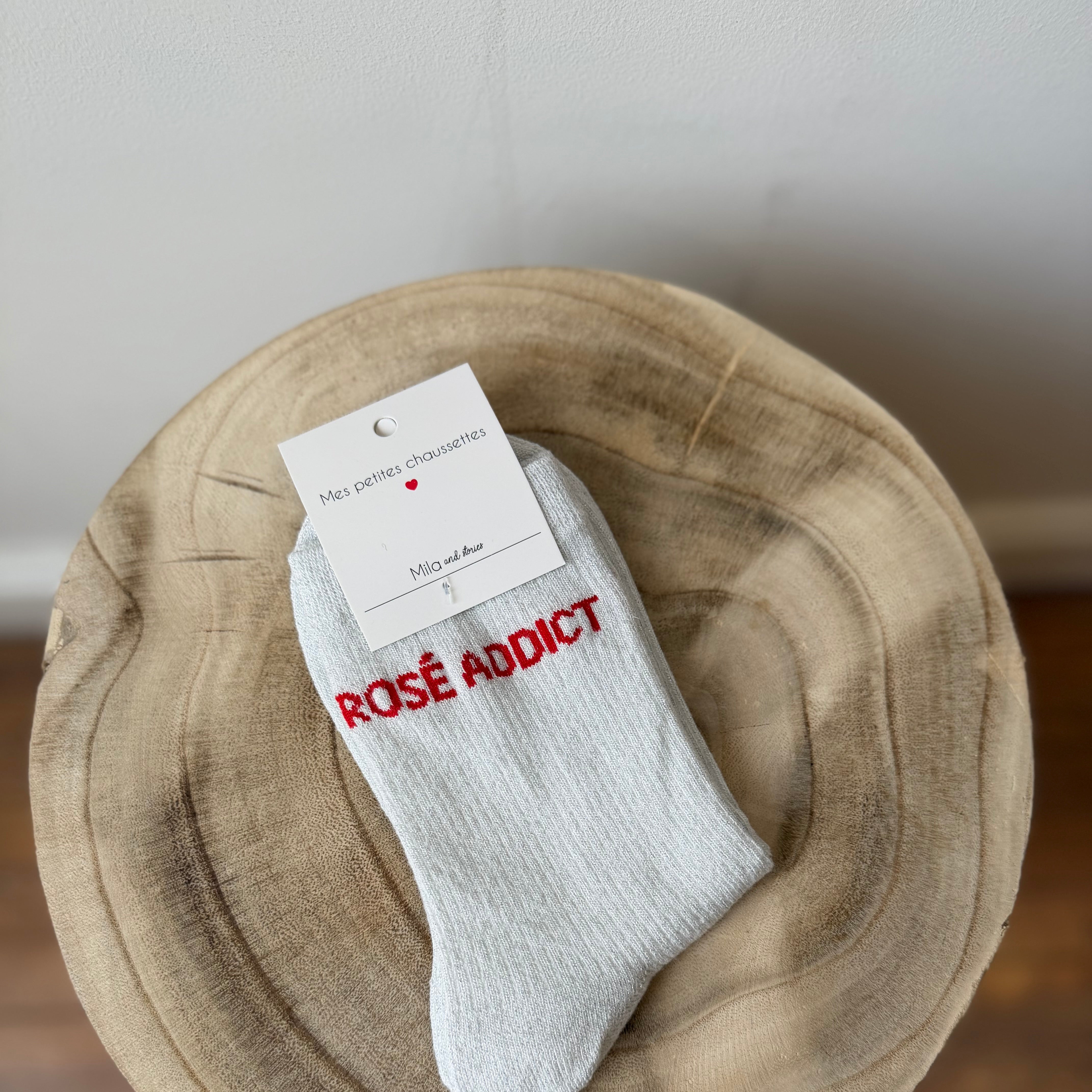 Chaussettes ROSE ADDICT