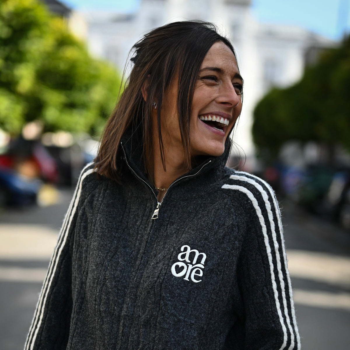 Gilet zippé AMORE