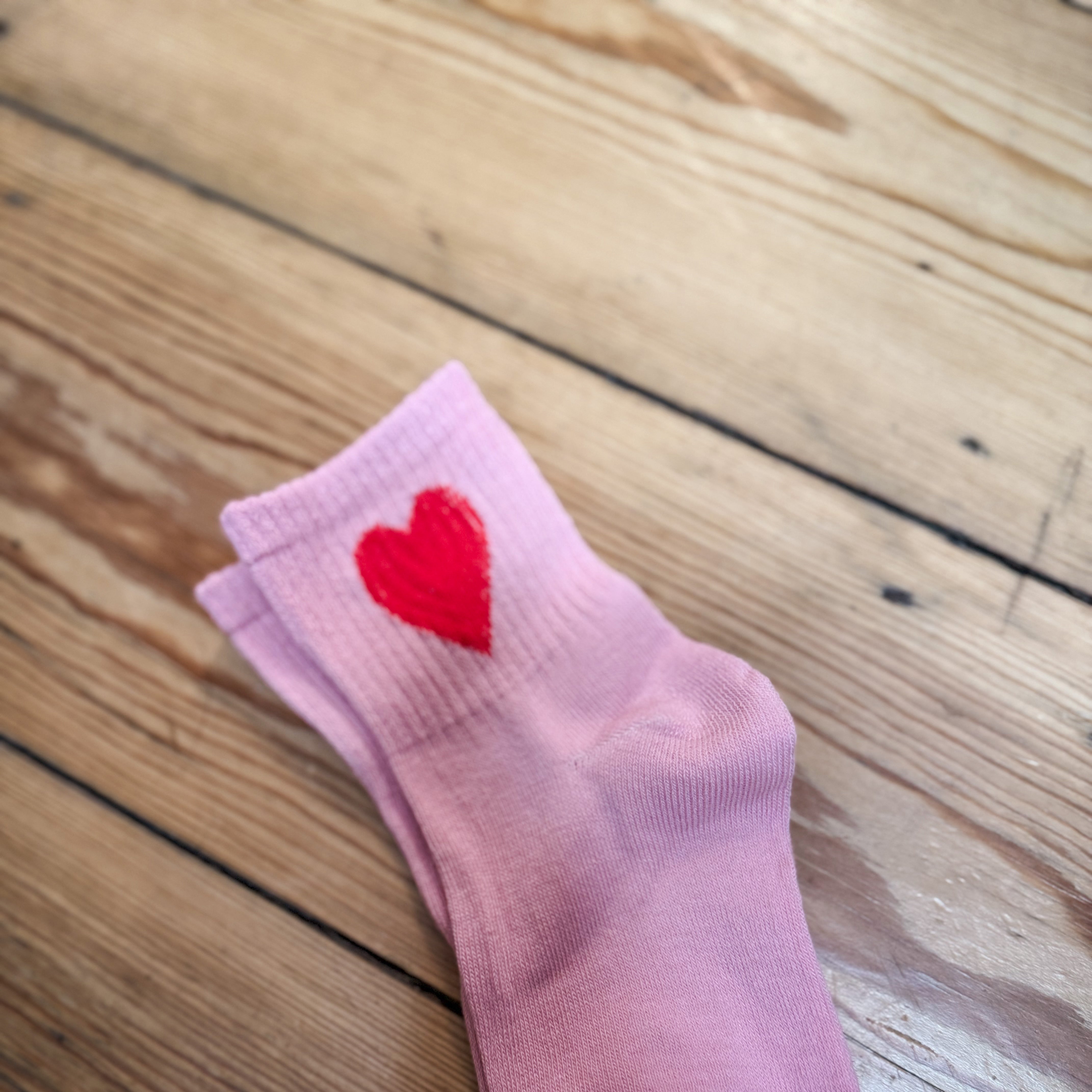 Chaussettes mini cœurs