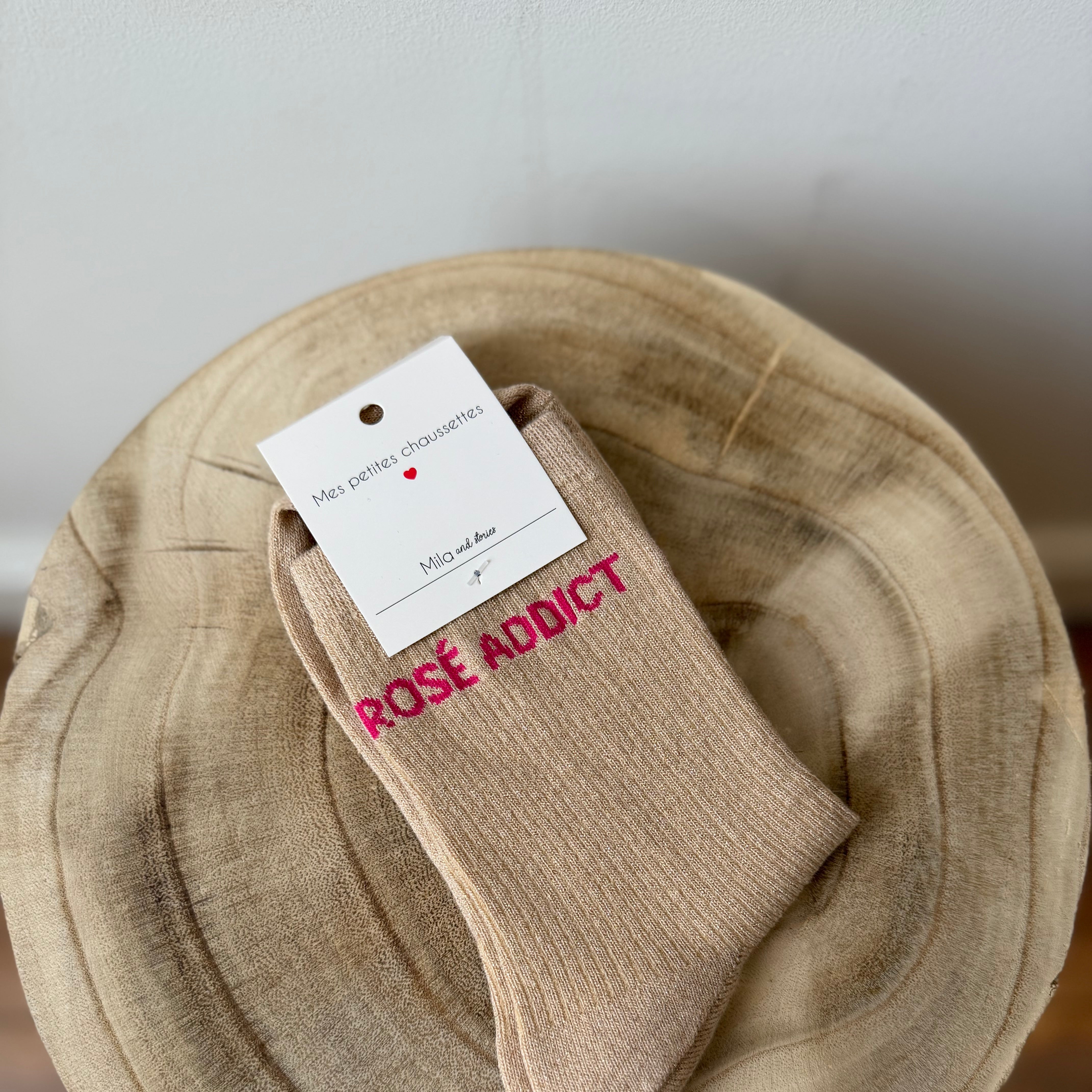 Chaussettes ROSE ADDICT
