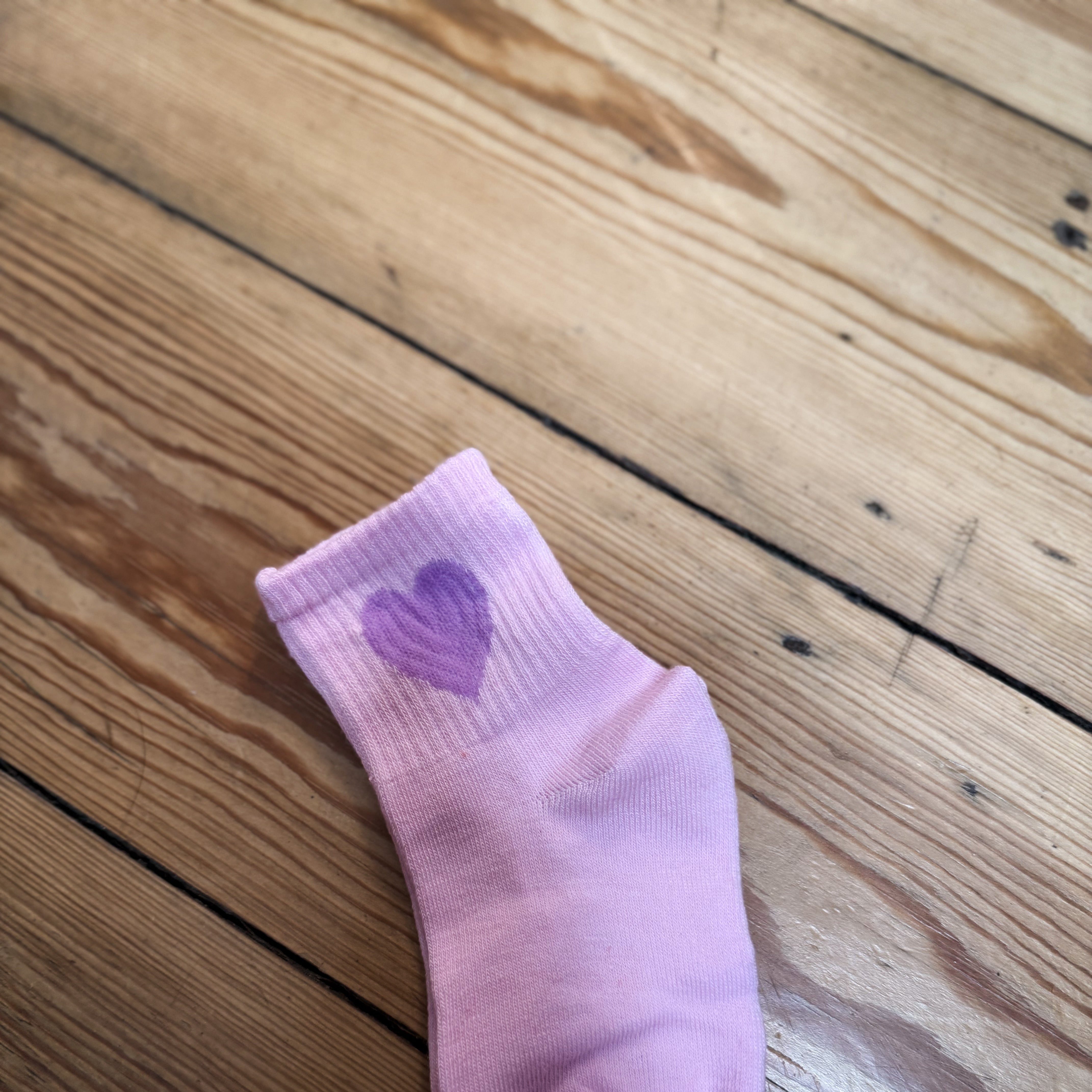 Chaussettes mini cœurs