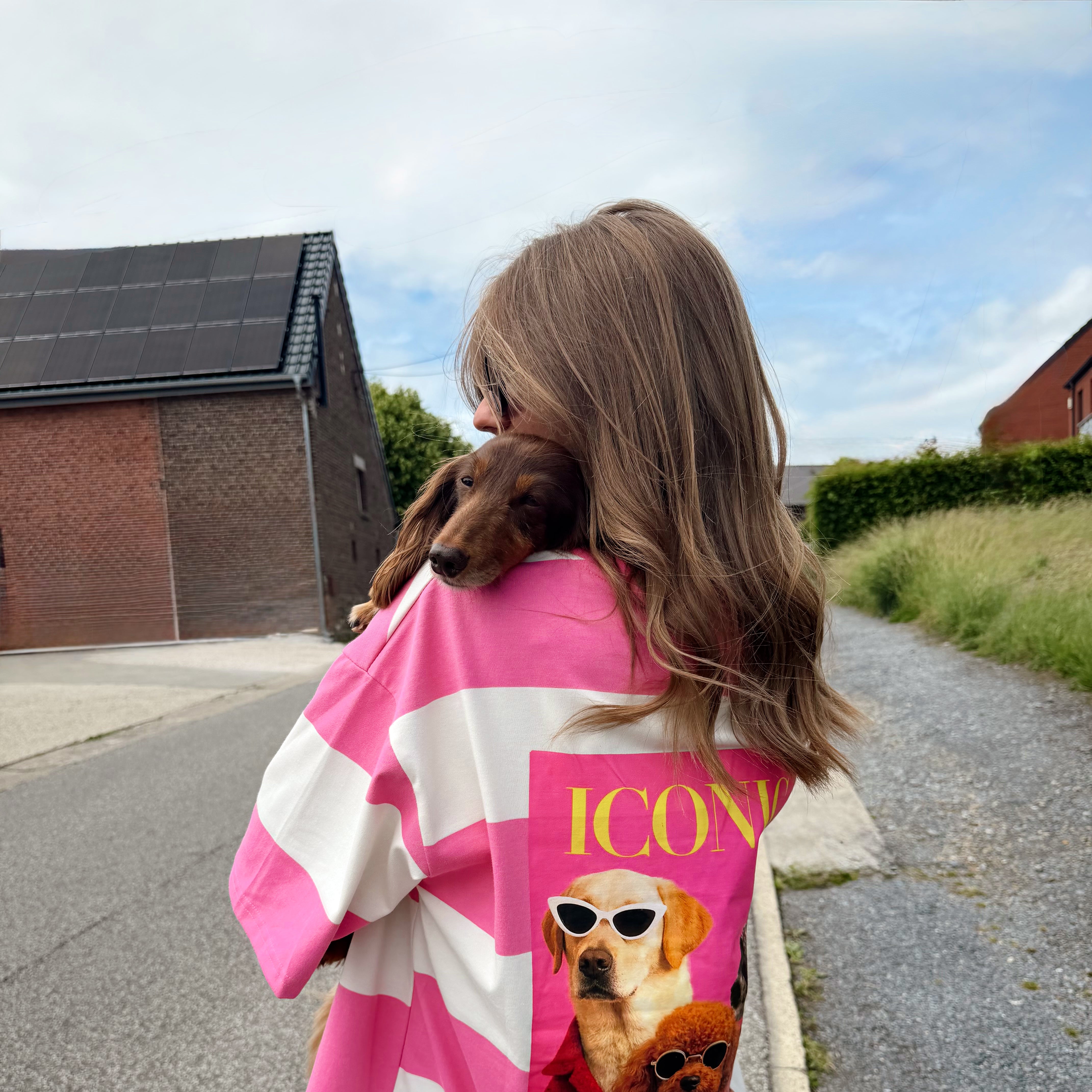 T-shirt chien ICONIC MATCHY-MATCHY