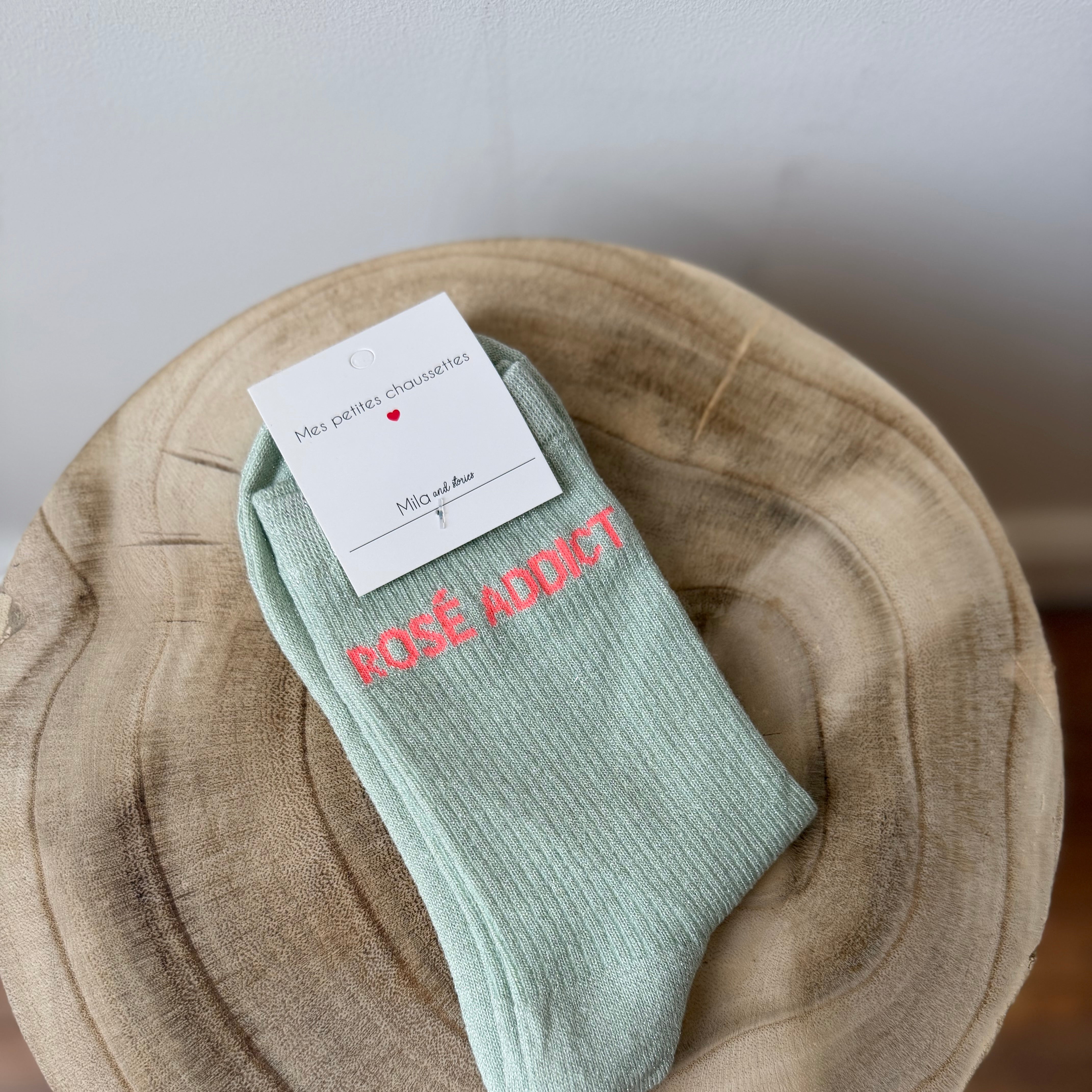Chaussettes ROSE ADDICT