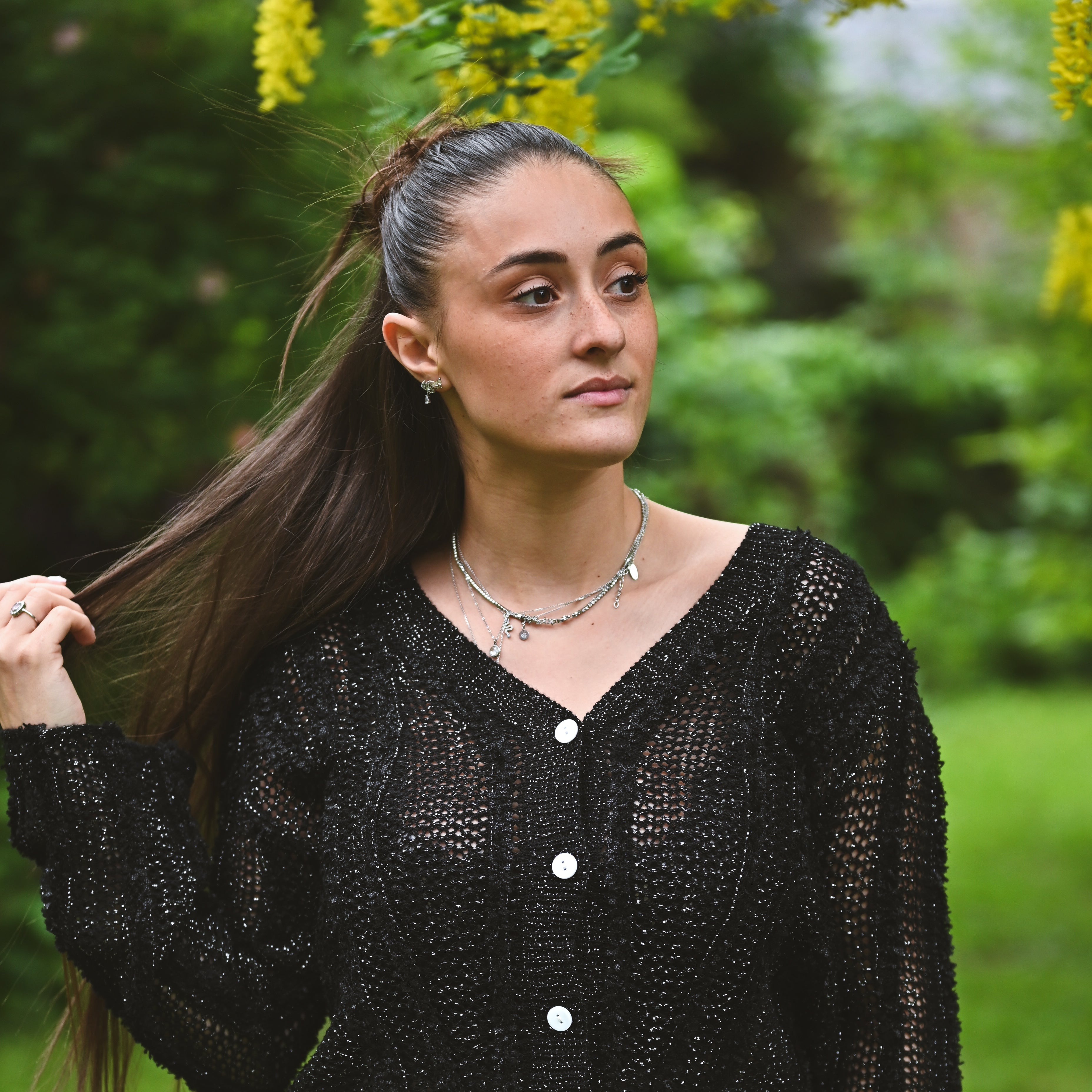Cardigan crochet IRIS