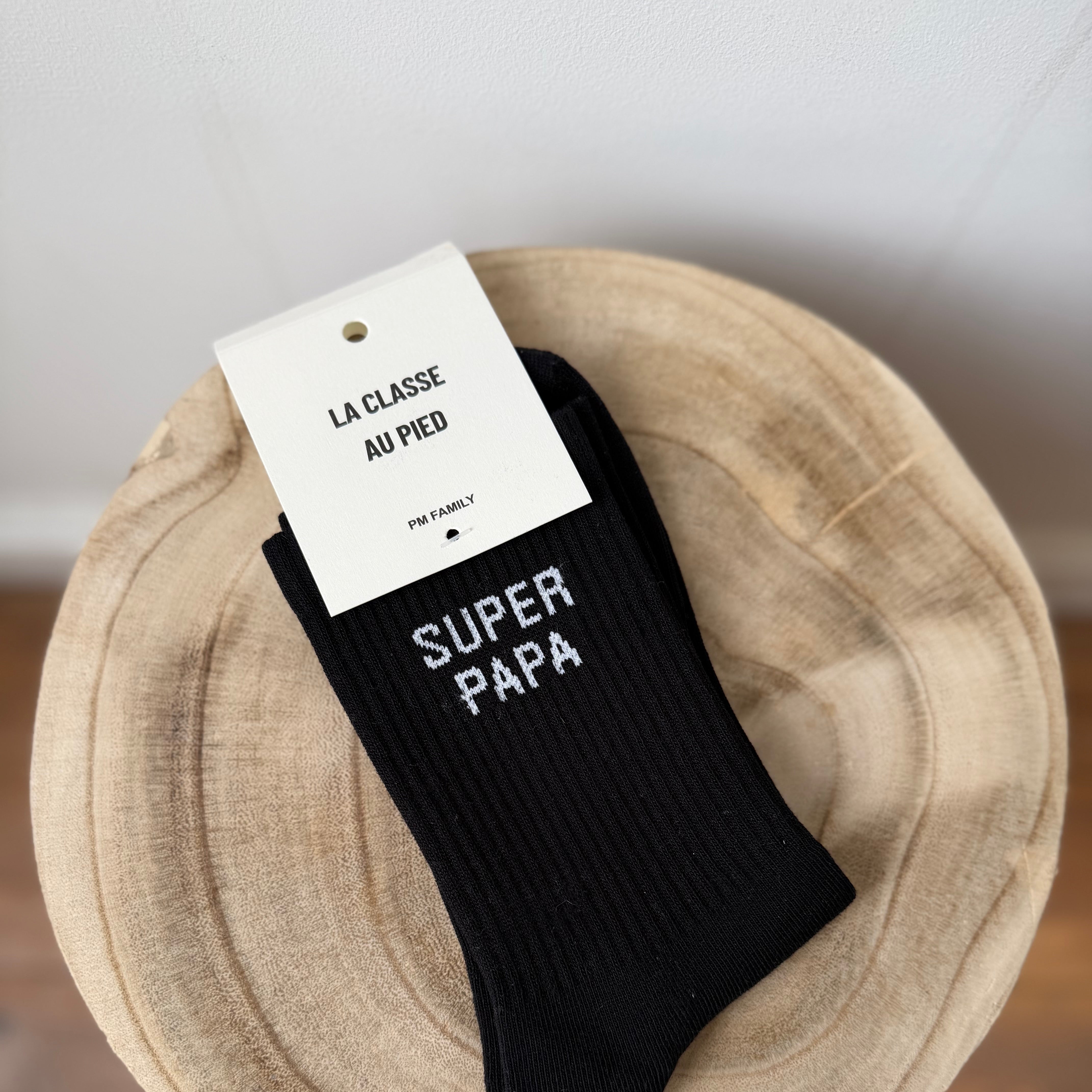 Chaussettes SUPER PAPA