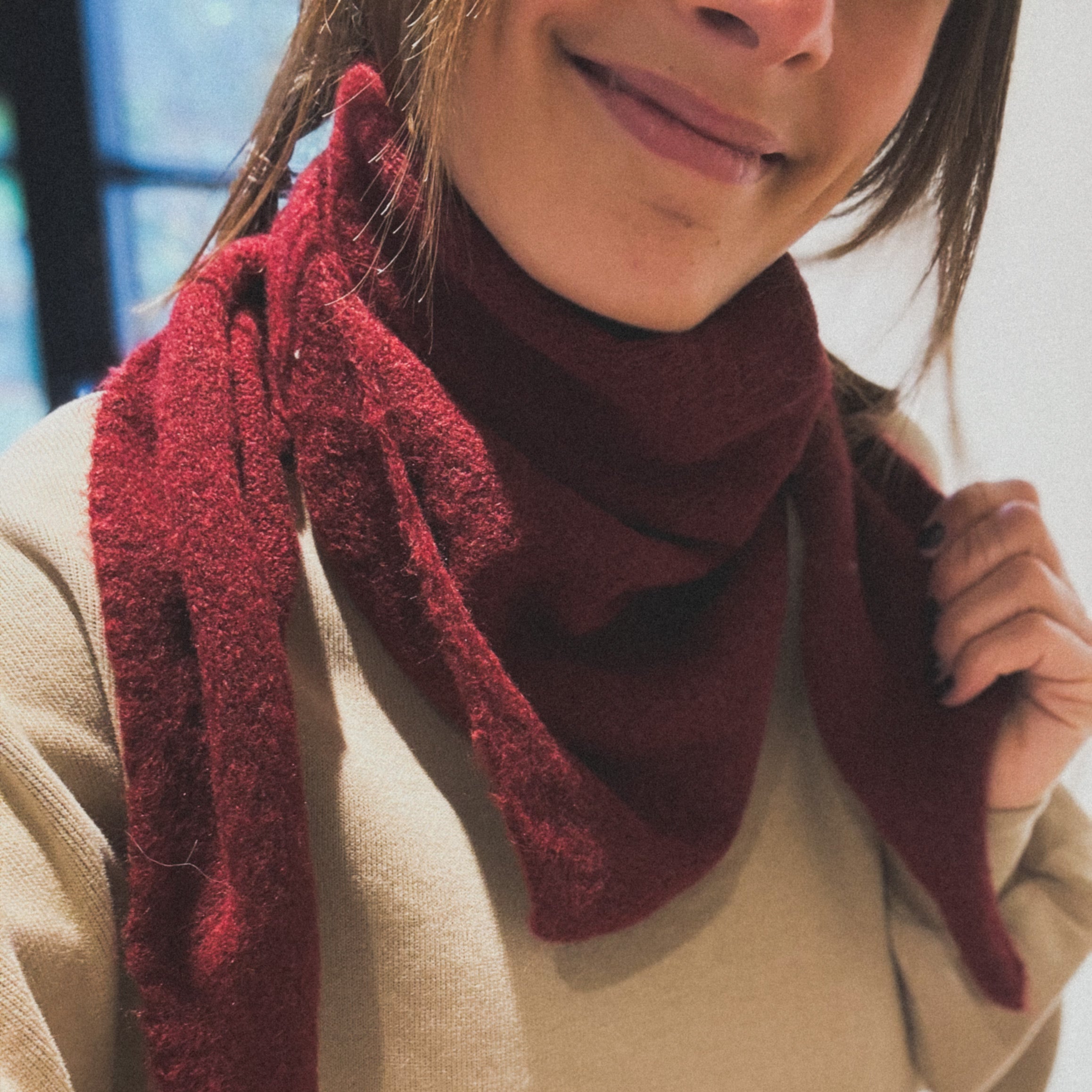 Foulard triangle KLOE