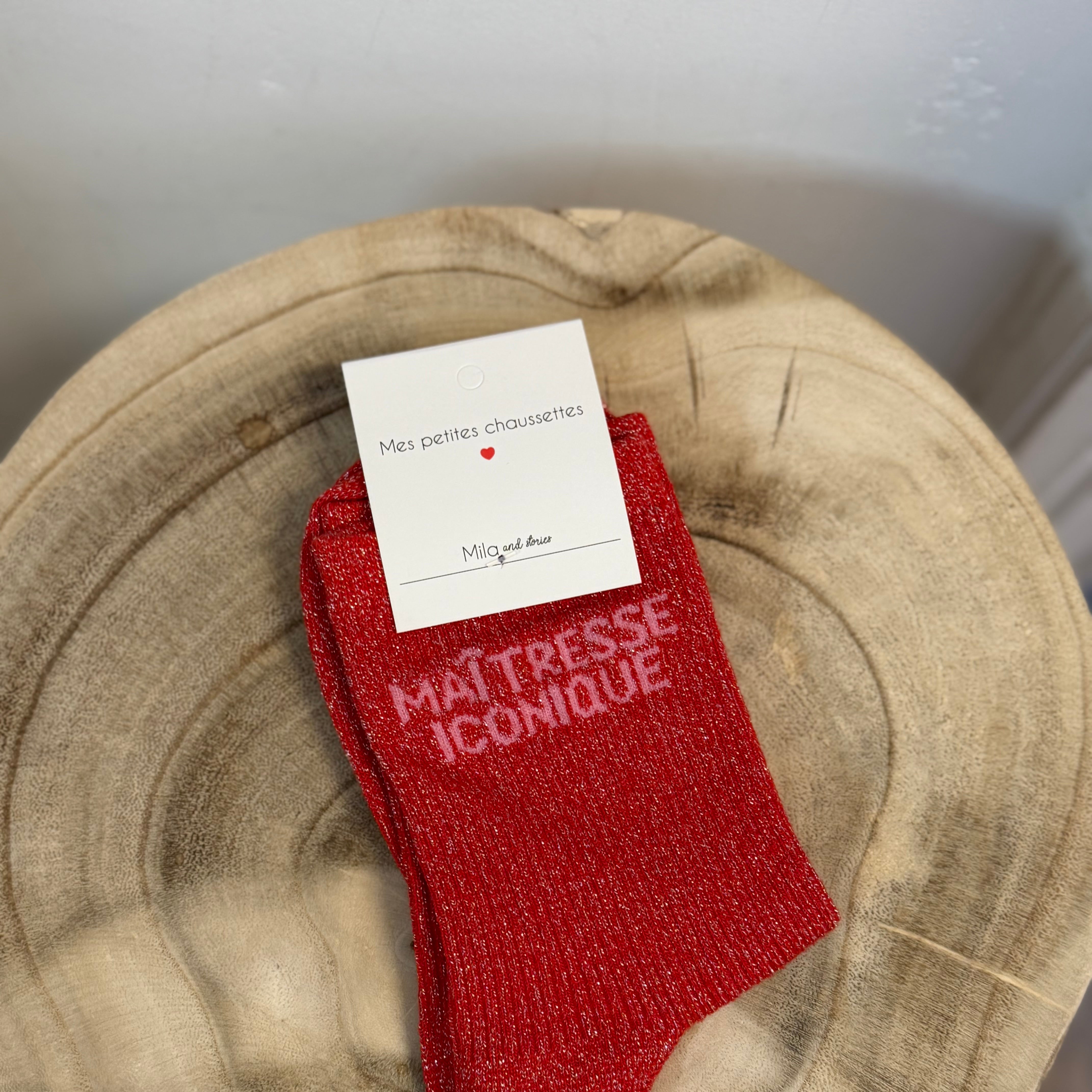 Chaussettes MAÎTRESSE ICONIQUE