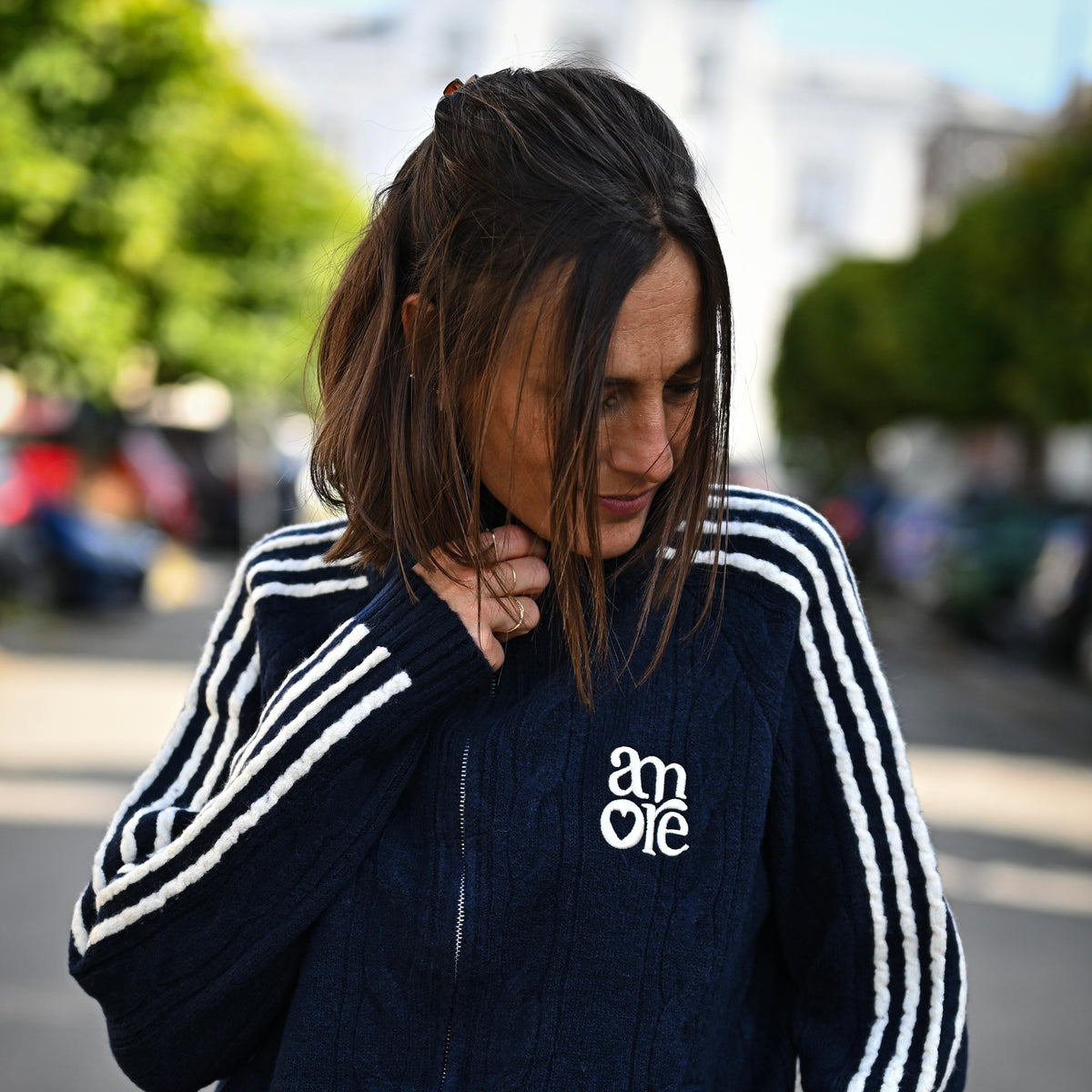 Gilet zippé AMORE