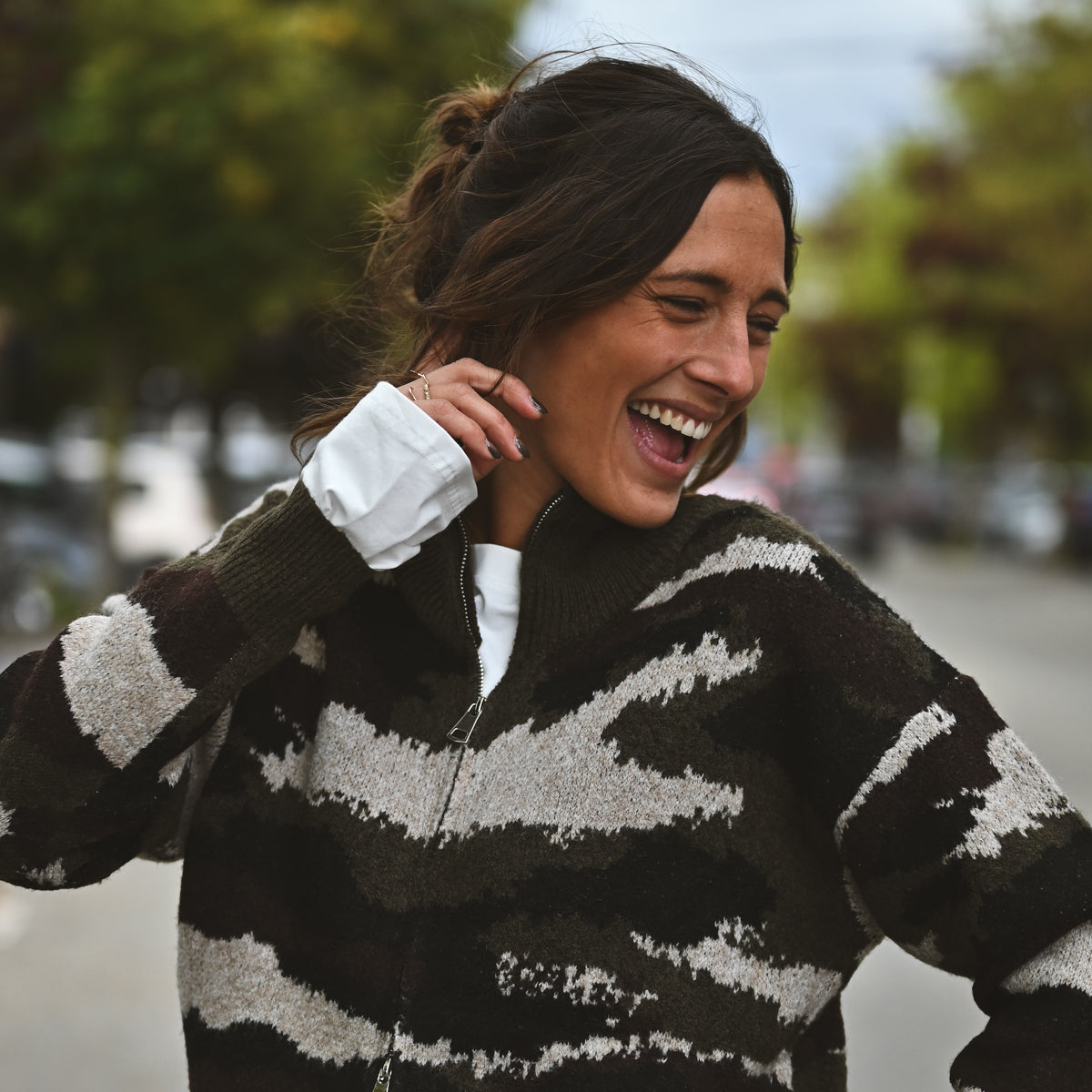 Gilet zippé JULIE