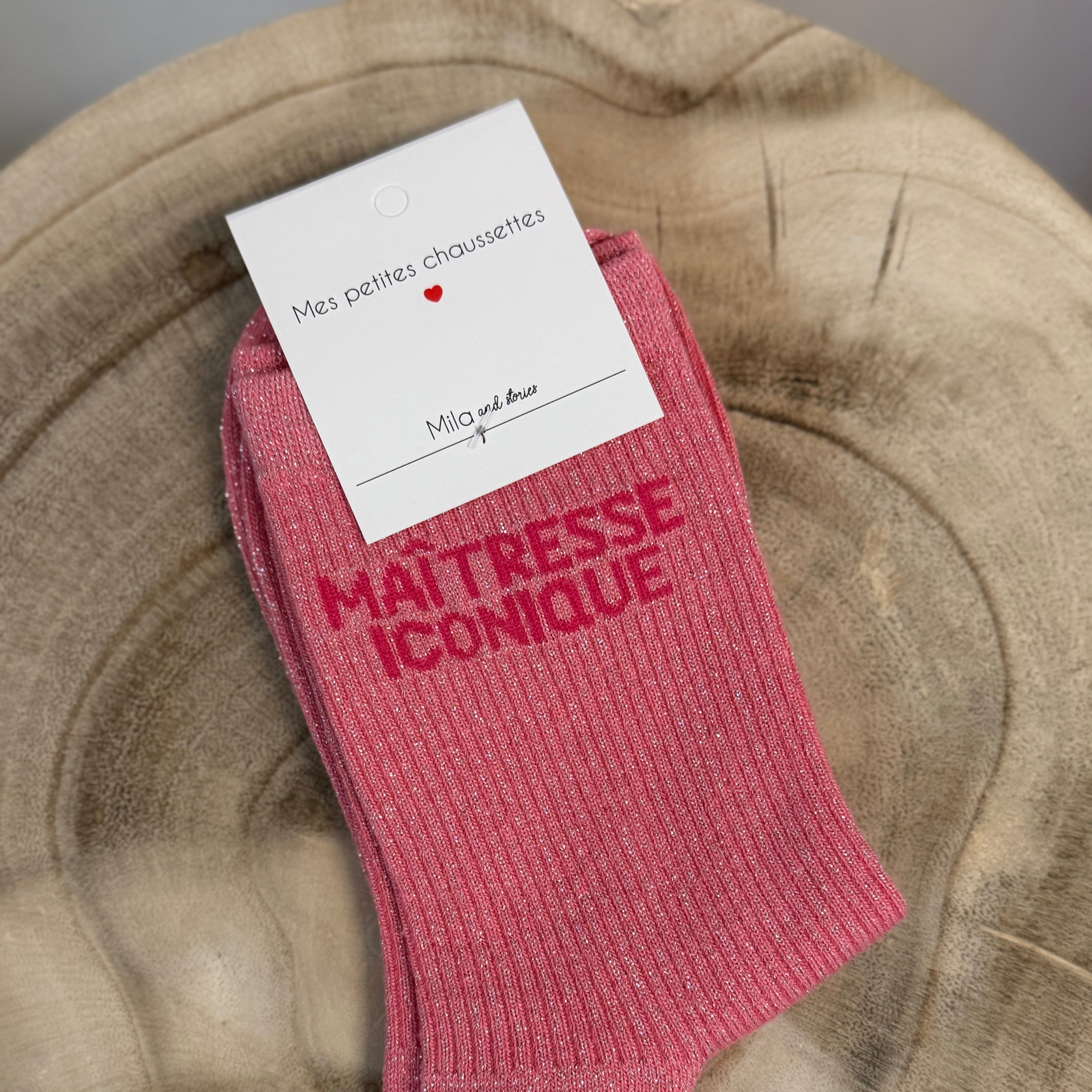 Chaussettes MAÎTRESSE ICONIQUE