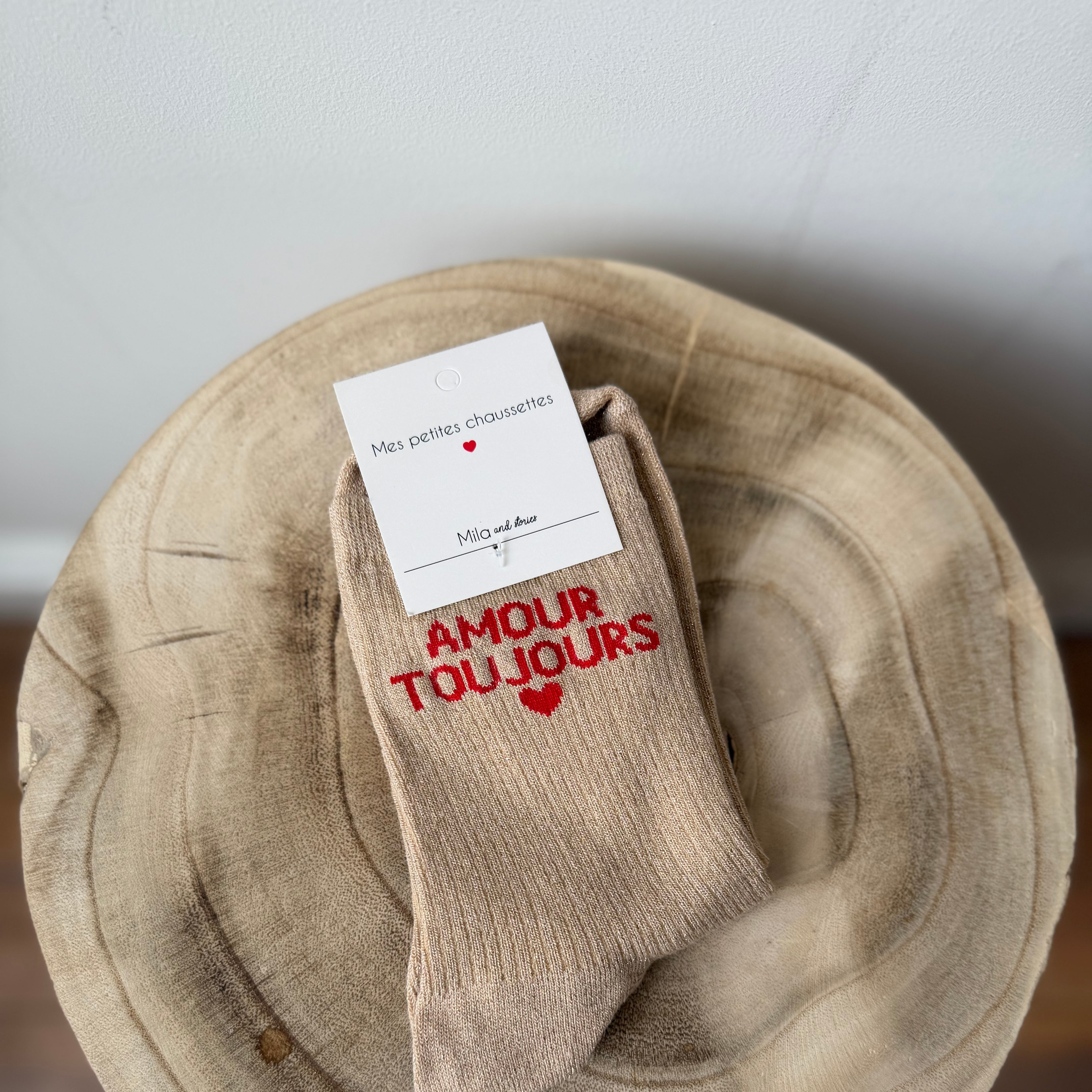 Chaussettes AMOUR TOUJOURS