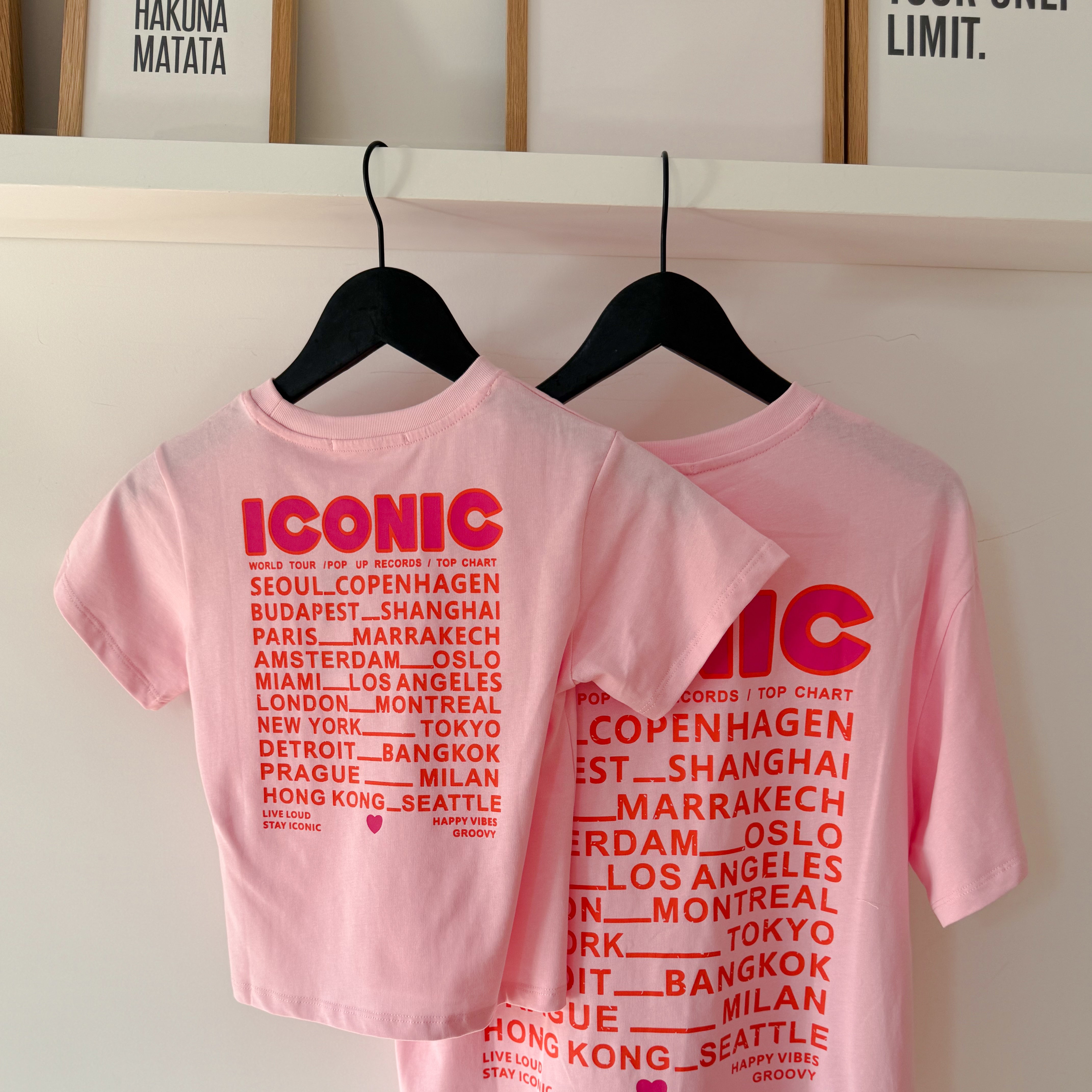 T-shirt ICONIC MATCHY-MATCHY