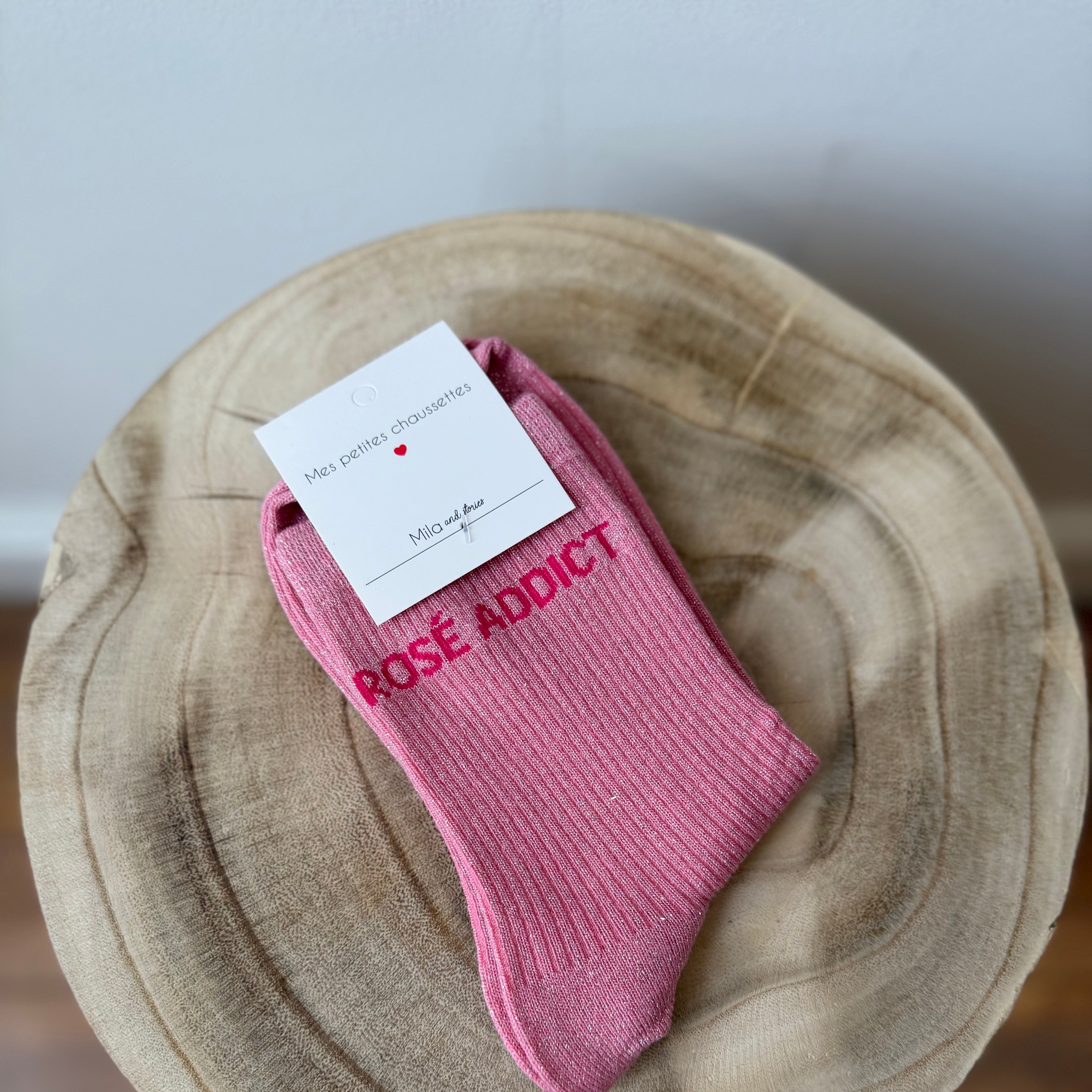 Chaussettes ROSE ADDICT