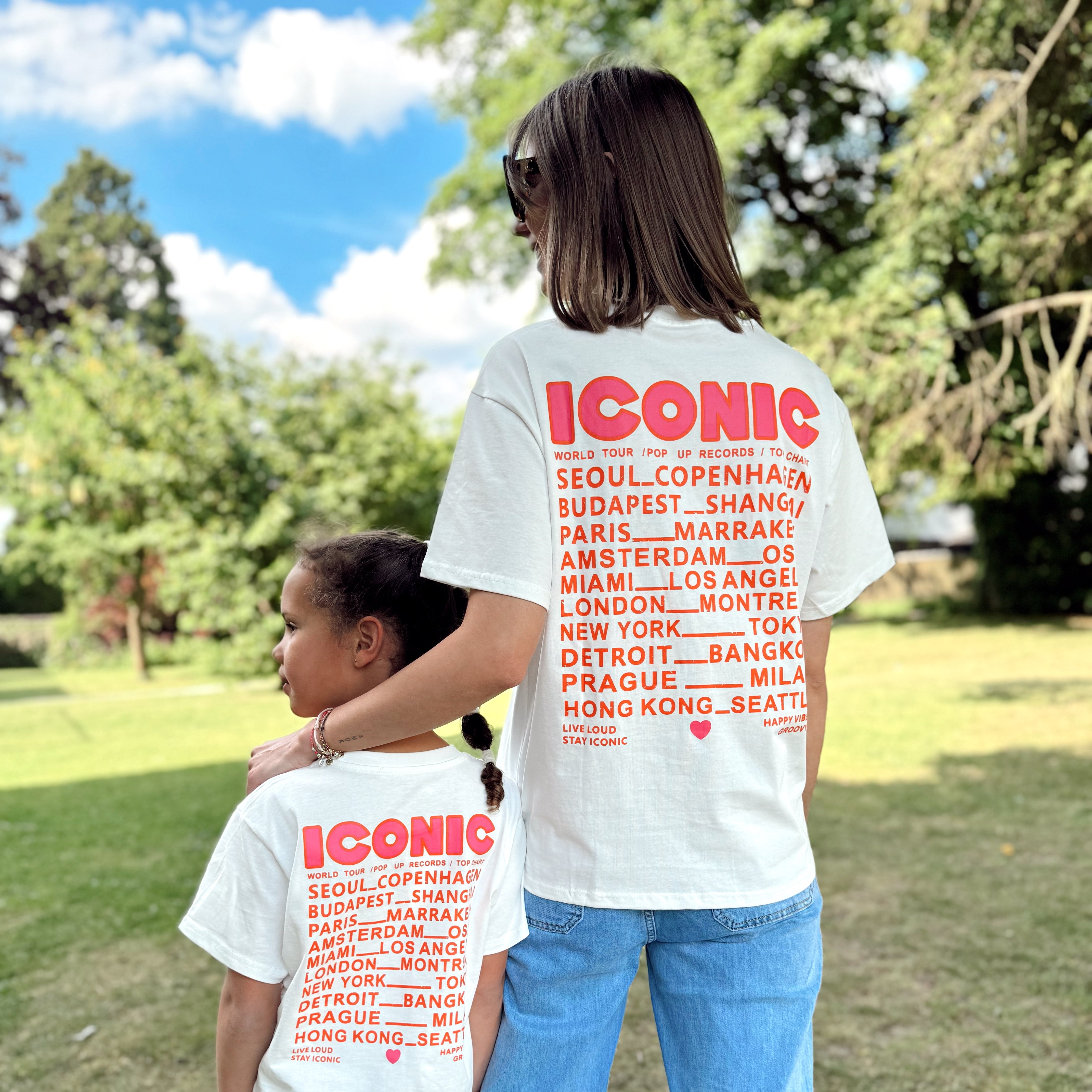 T-shirt ICONIC MATCHY-MATCHY