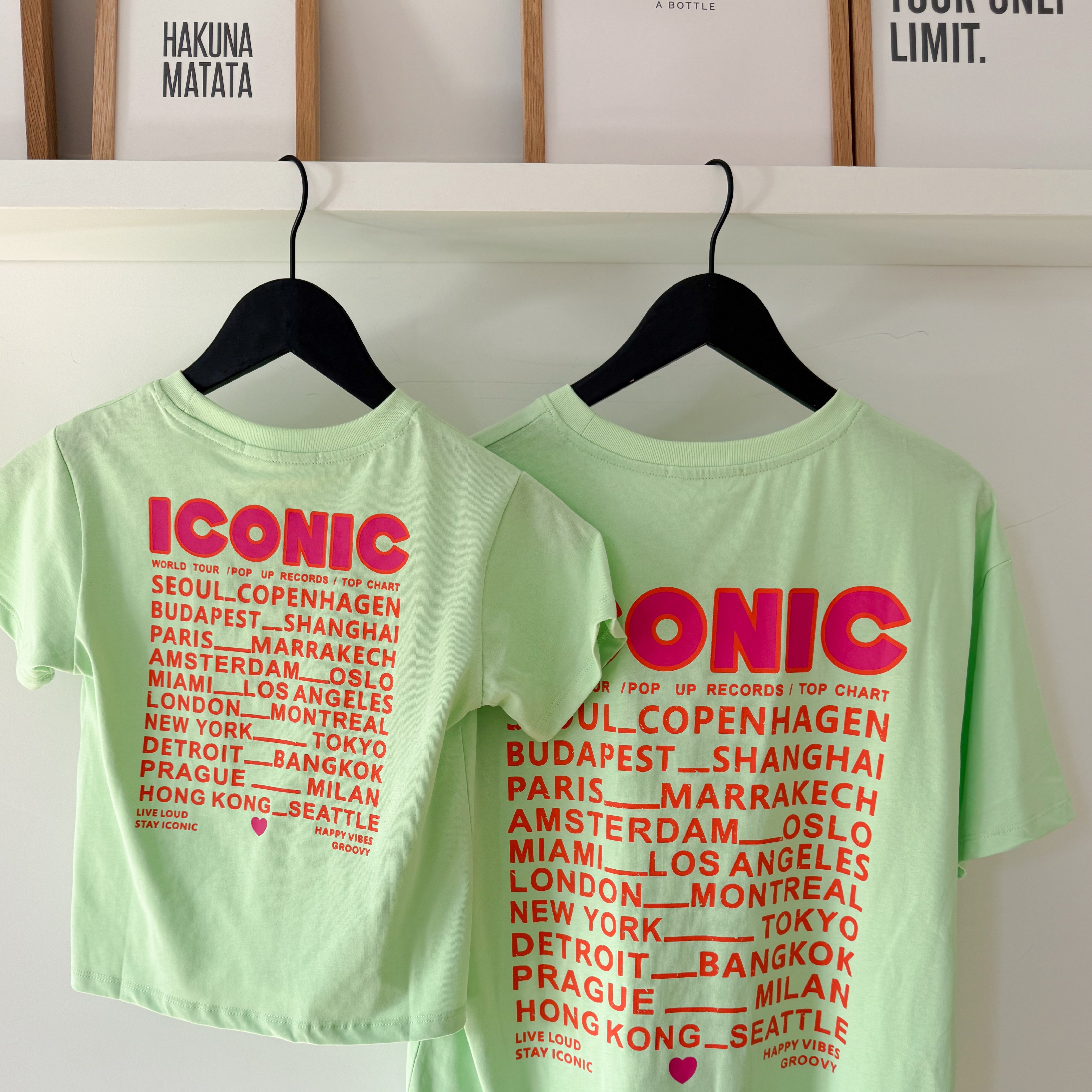 T-shirt ICONIC MATCHY-MATCHY