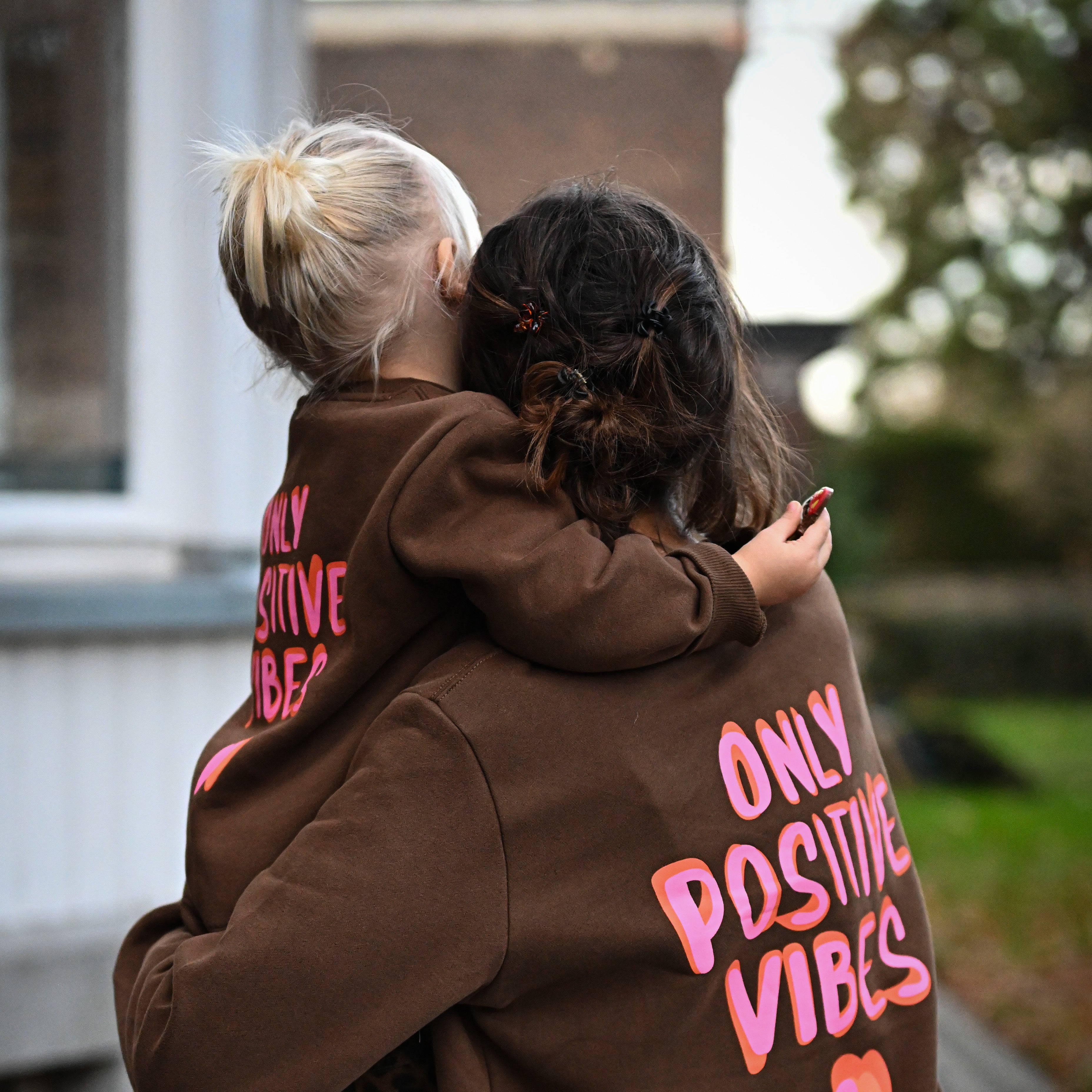 Sweat ONLY POSITIVE VIBES Matchy - matchy