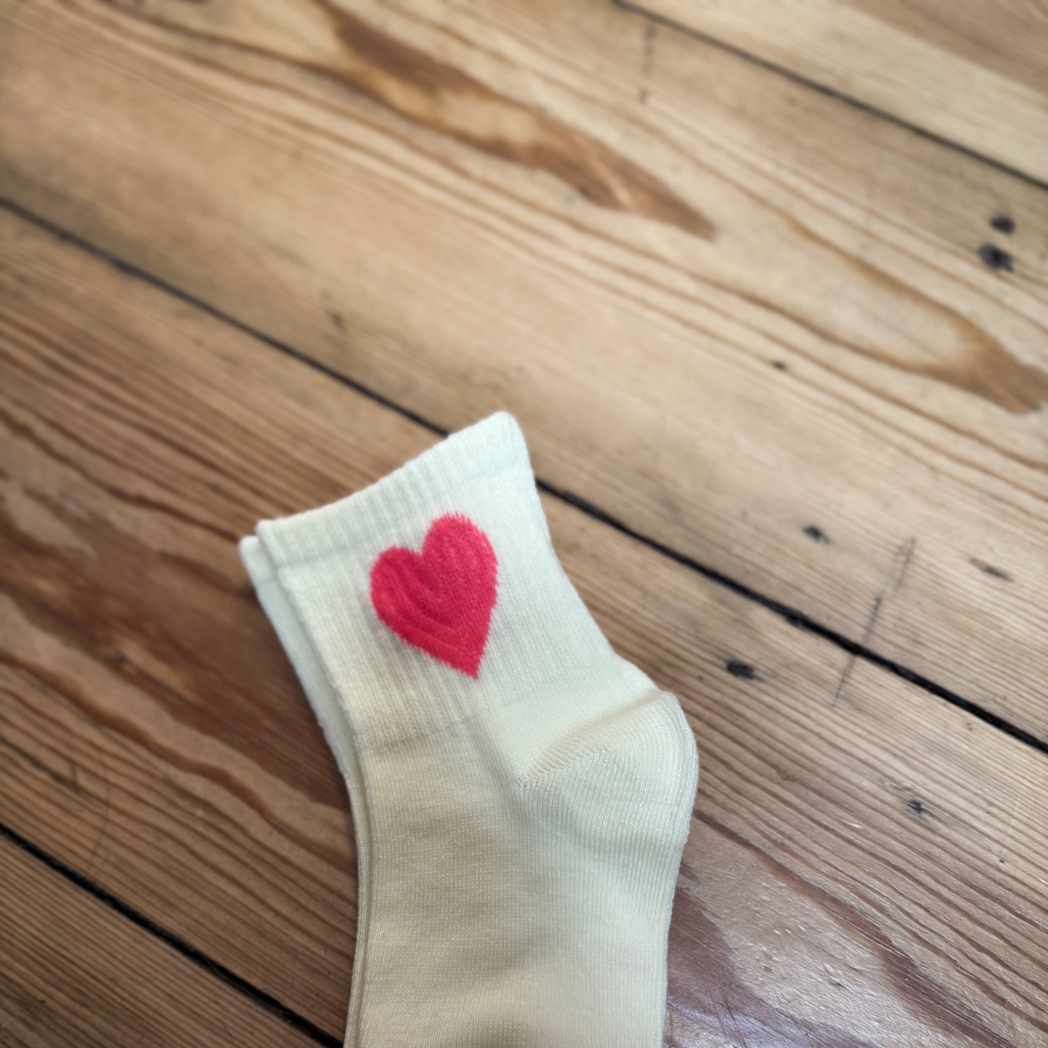 Chaussettes mini cœurs
