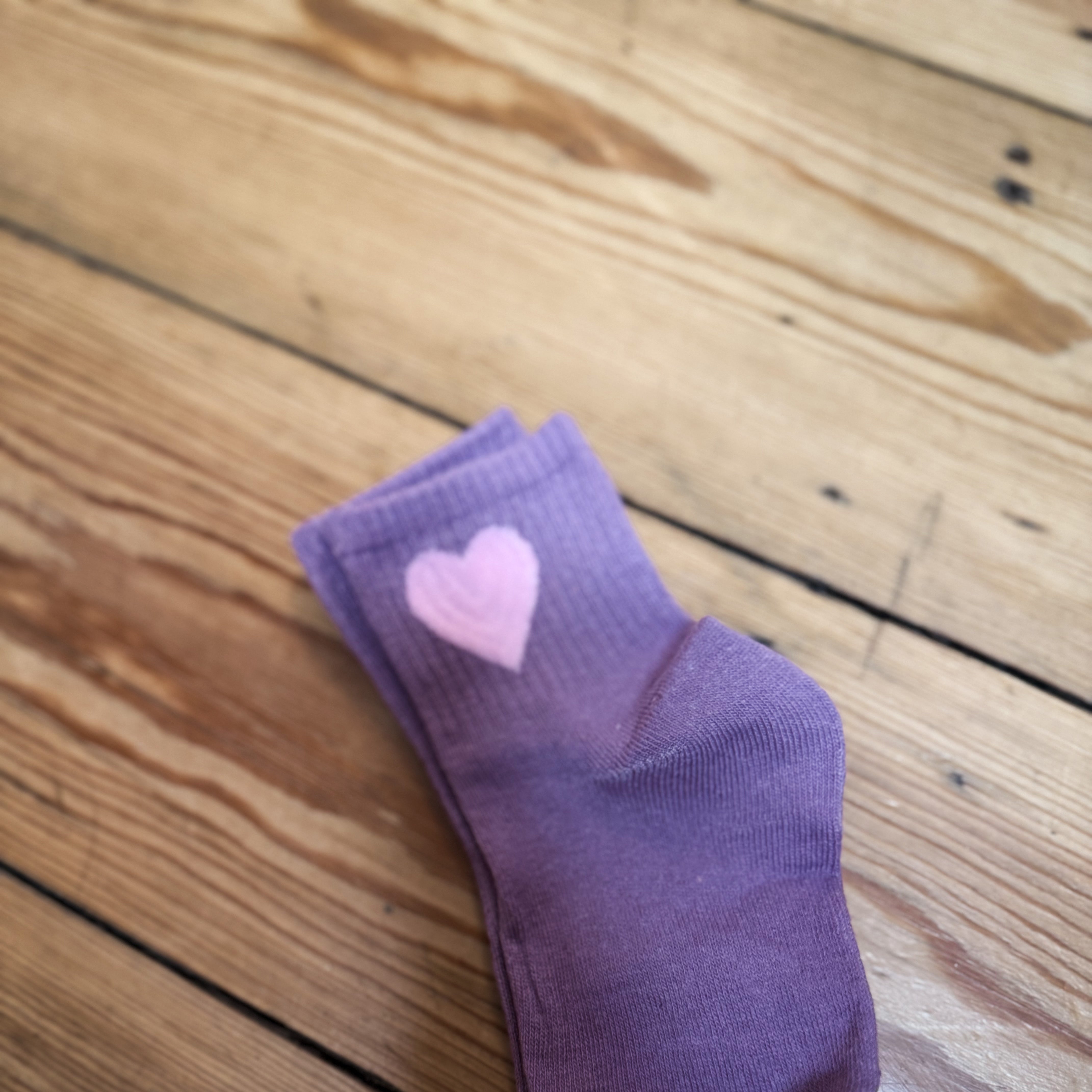 Chaussettes mini cœurs