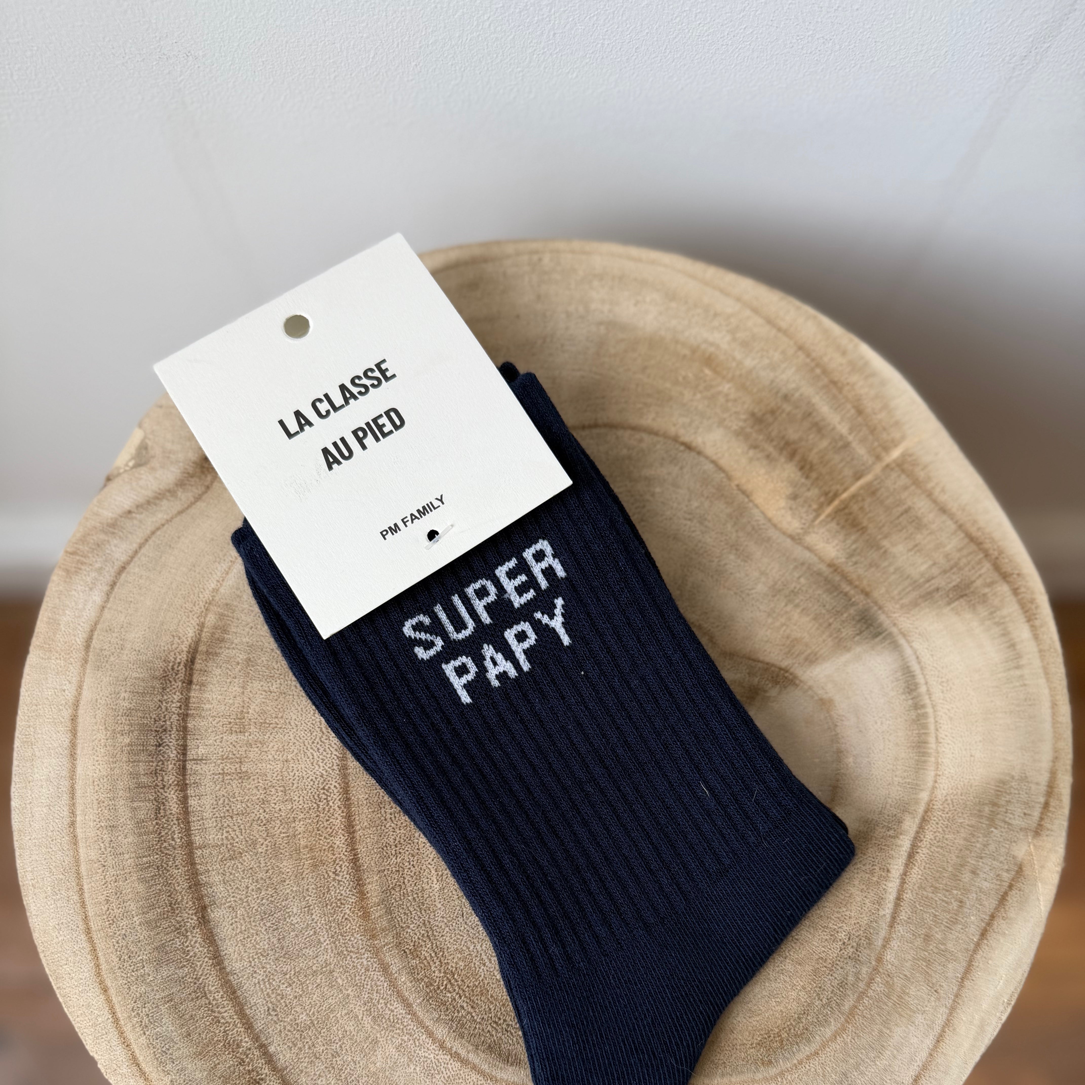 Chaussettes SUPER PAPY