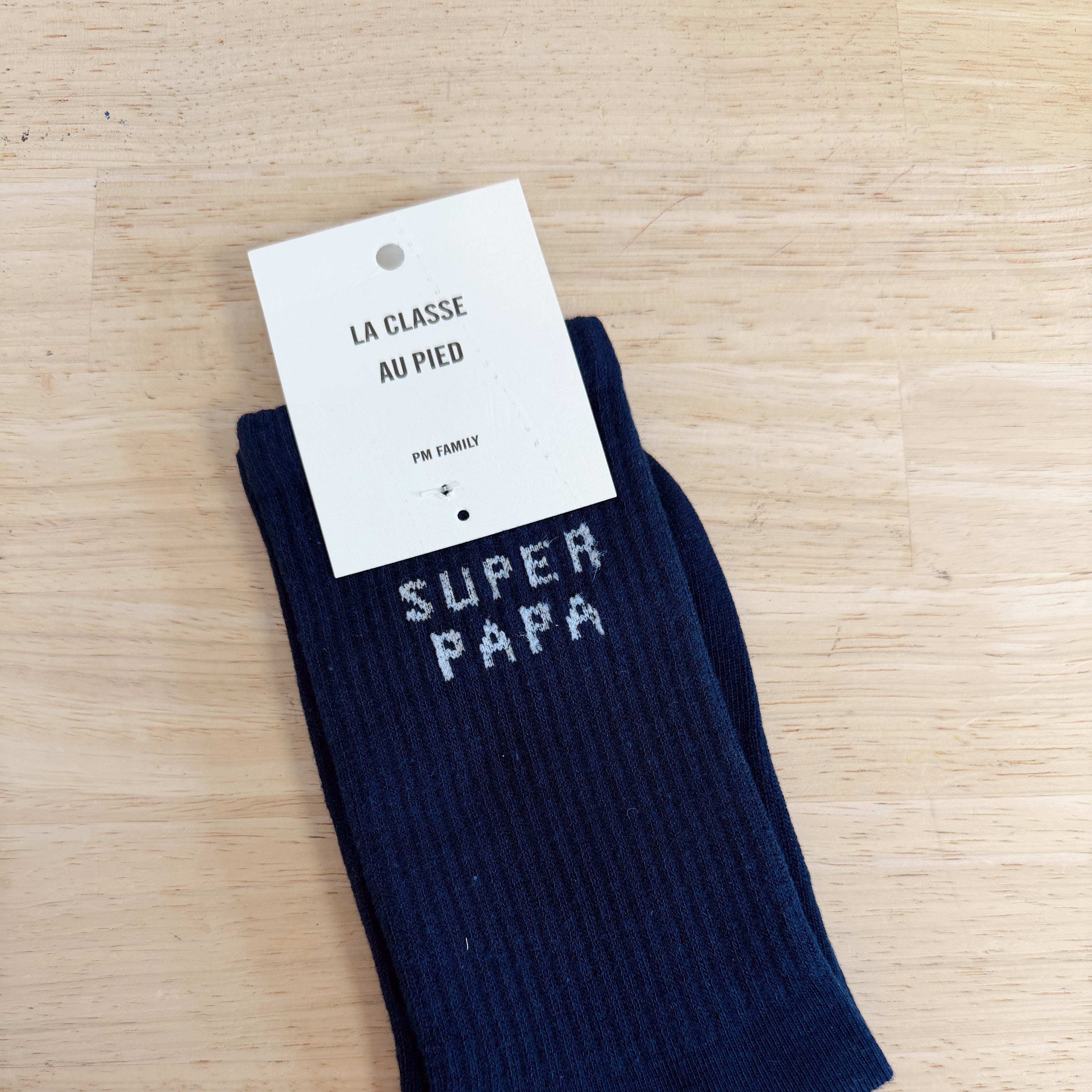 Chaussettes SUPER PAPA