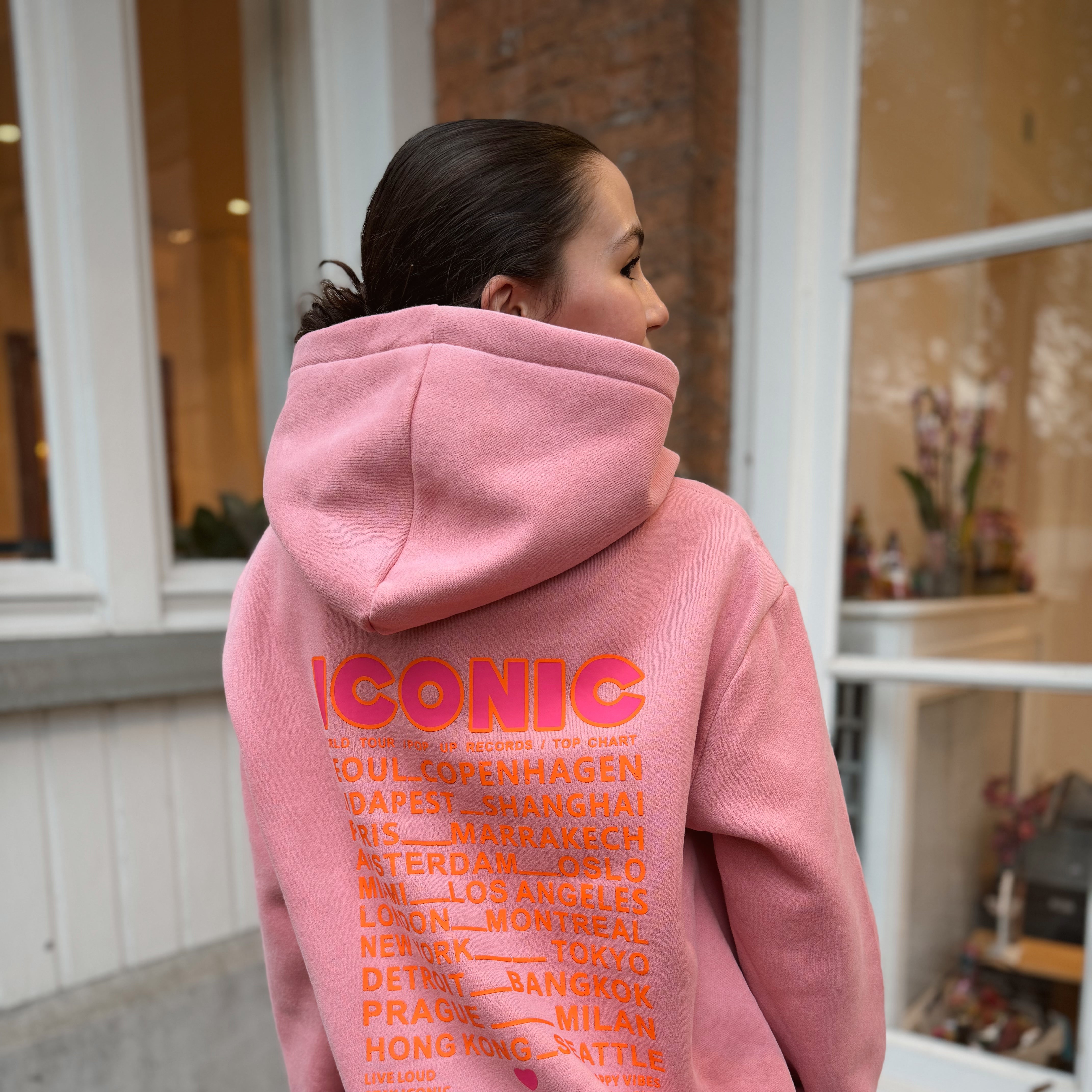 Sweat ICONIC MATCHY-MATCHY -capuche