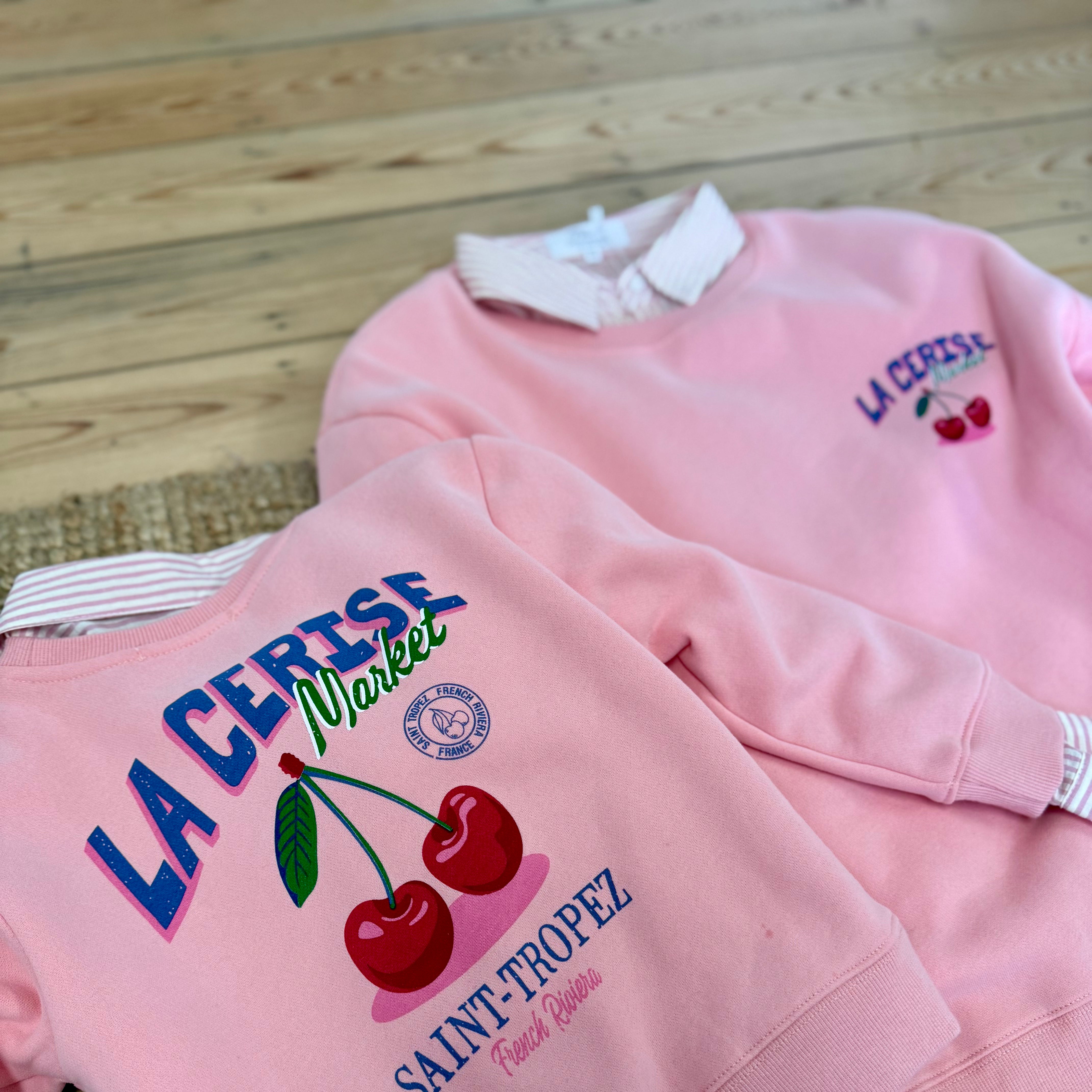 Sweat CERISE Matchy-matchy