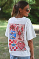 T-shirt COEUR STRASS