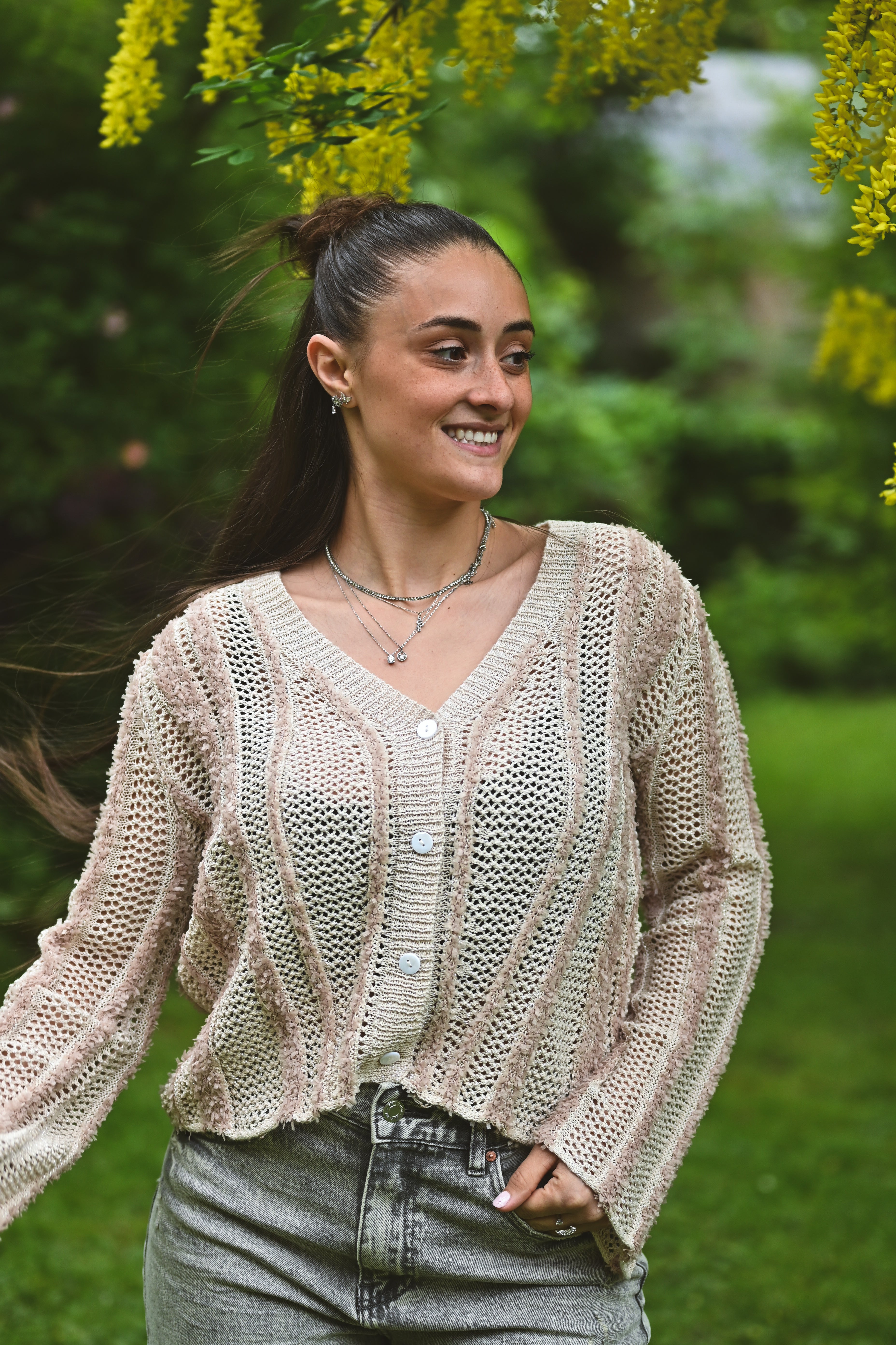 Cardigan crochet IRIS