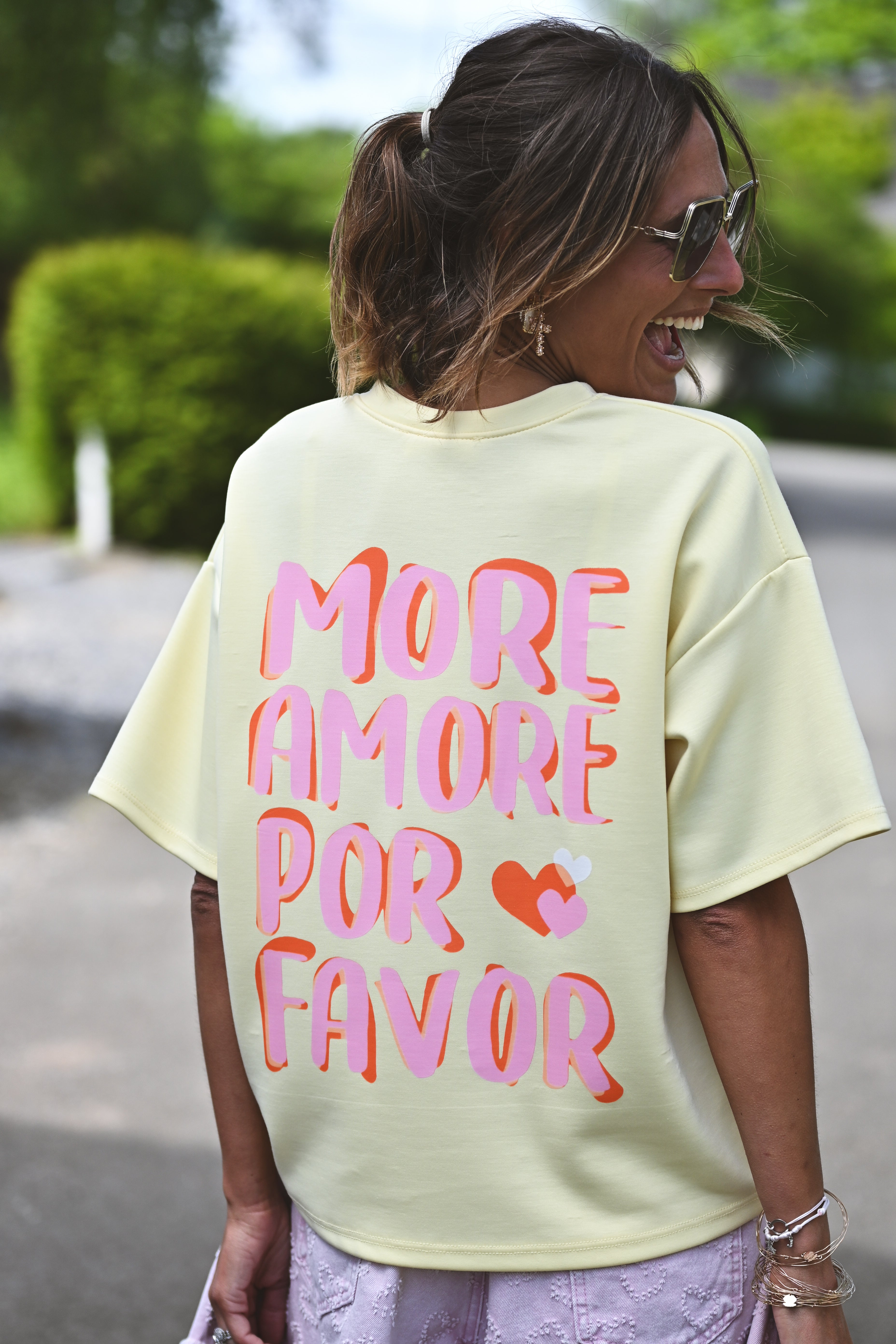 T-shirt MORE AMORE POR FAVOR