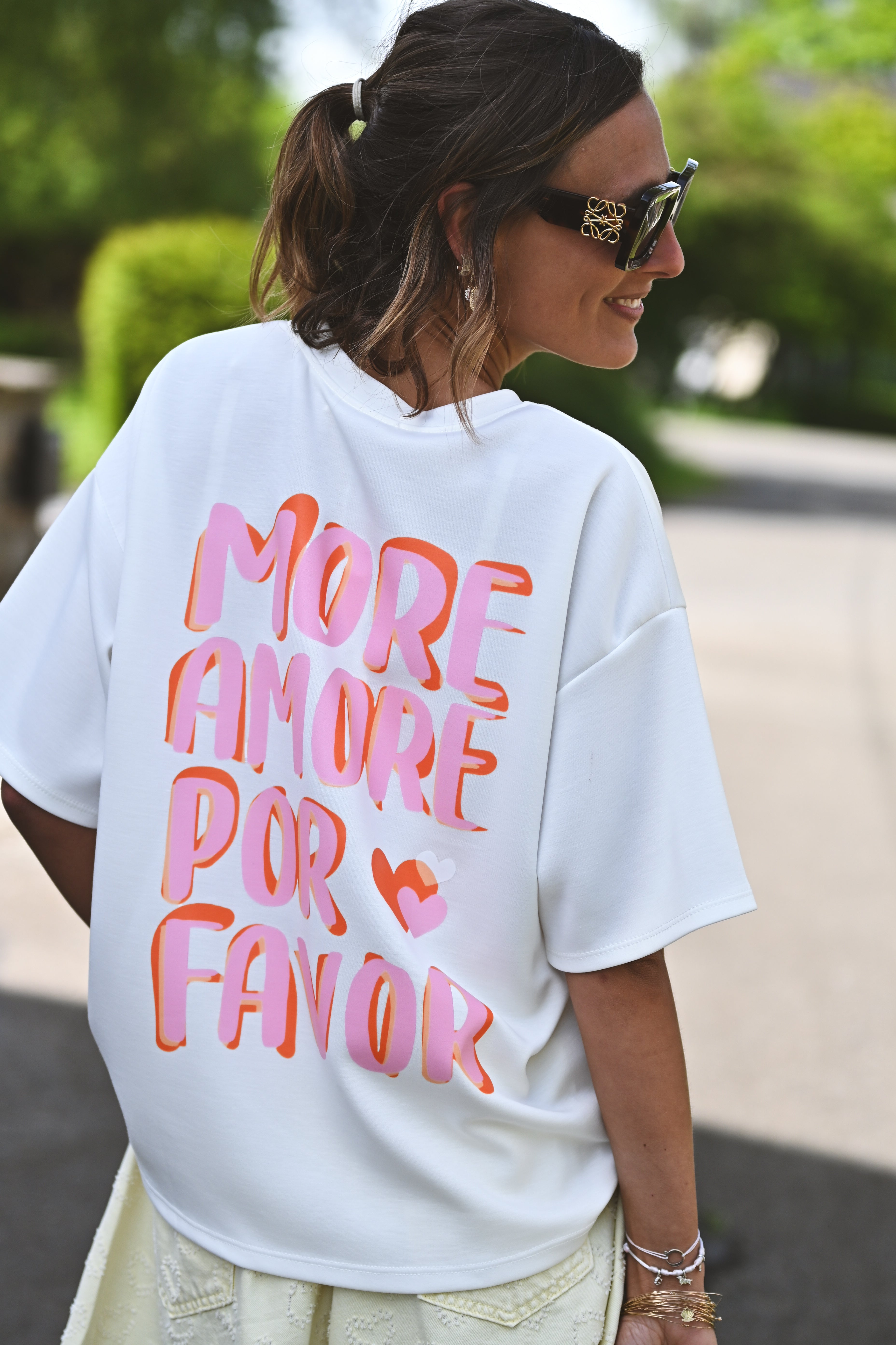 T-shirt MORE AMORE POR FAVOR