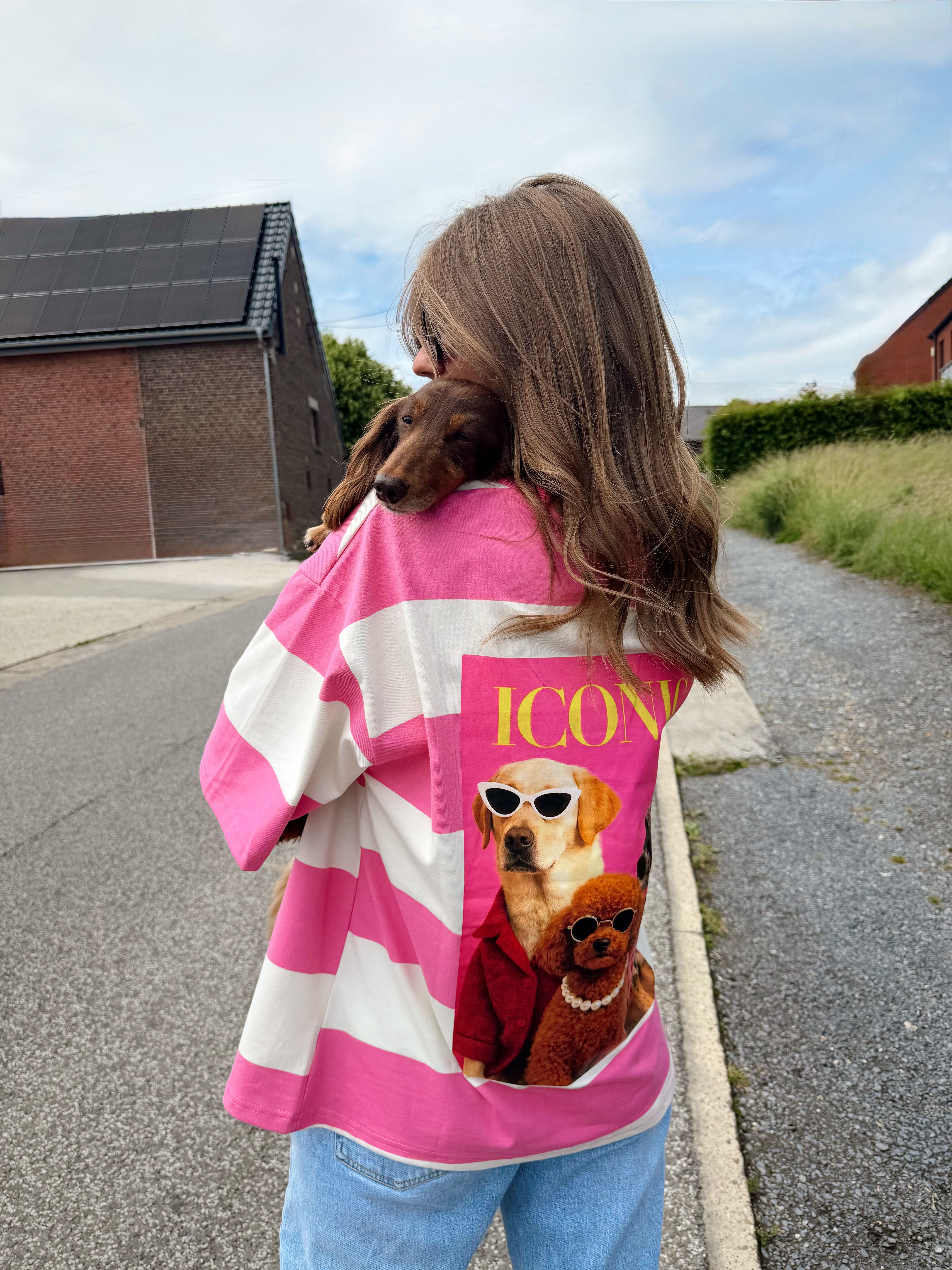 T-shirt chien ICONIC MATCHY-MATCHY