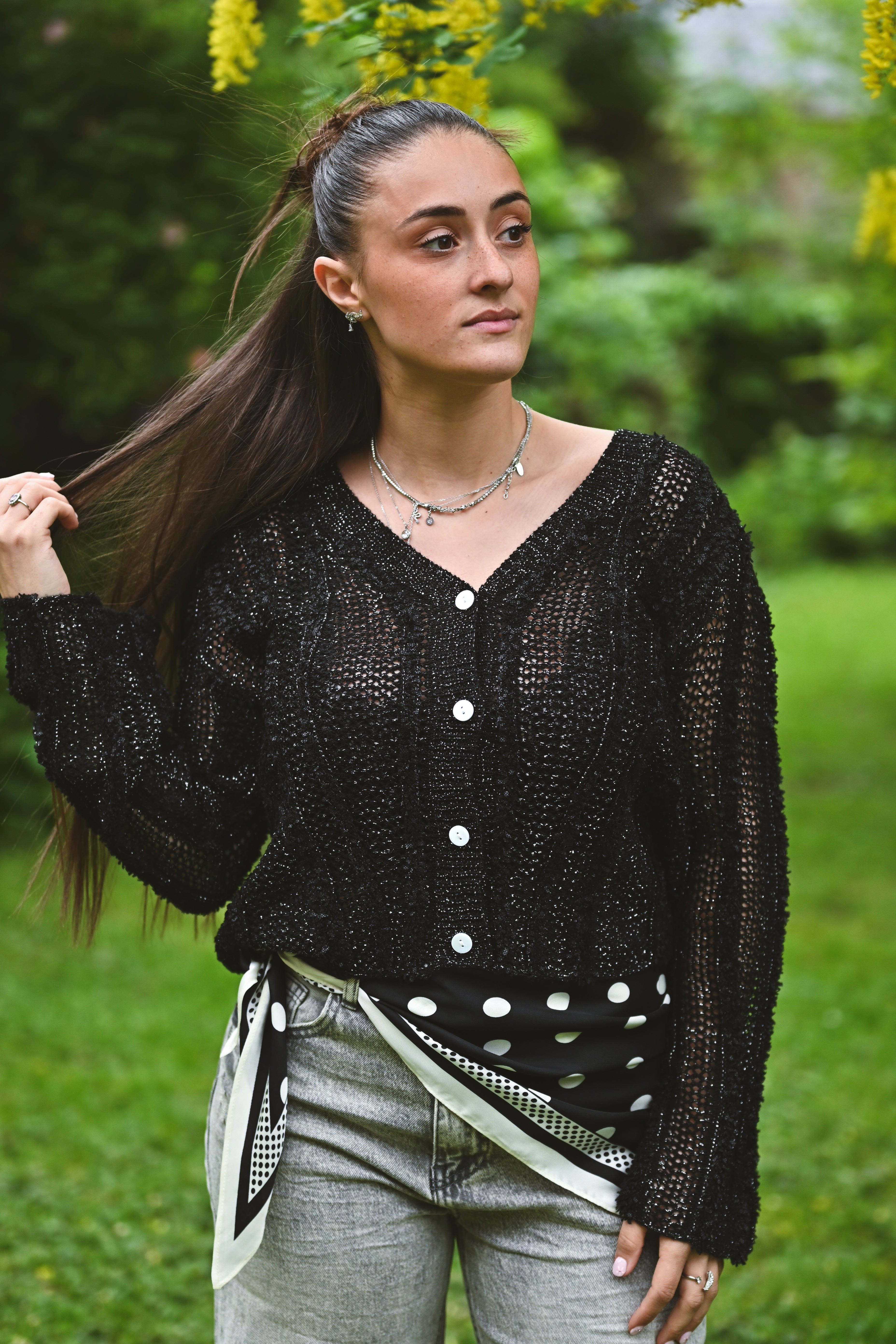 Cardigan crochet IRIS