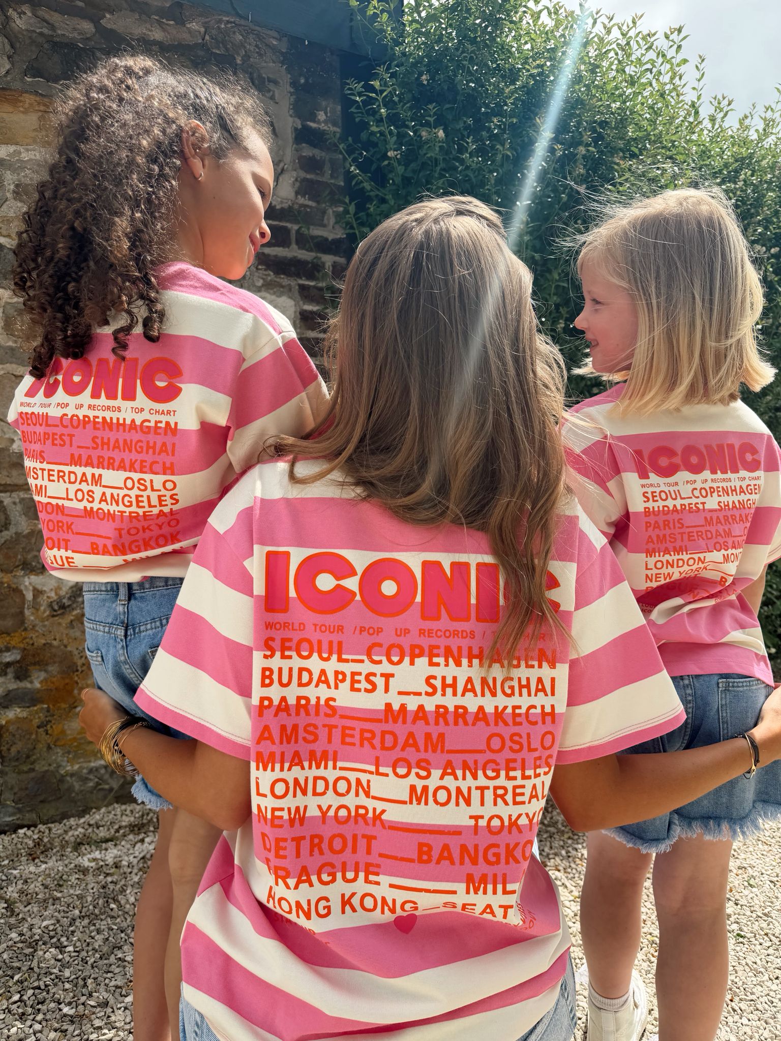 T-shirt ligne épaisse ICONIC matchy-matchy