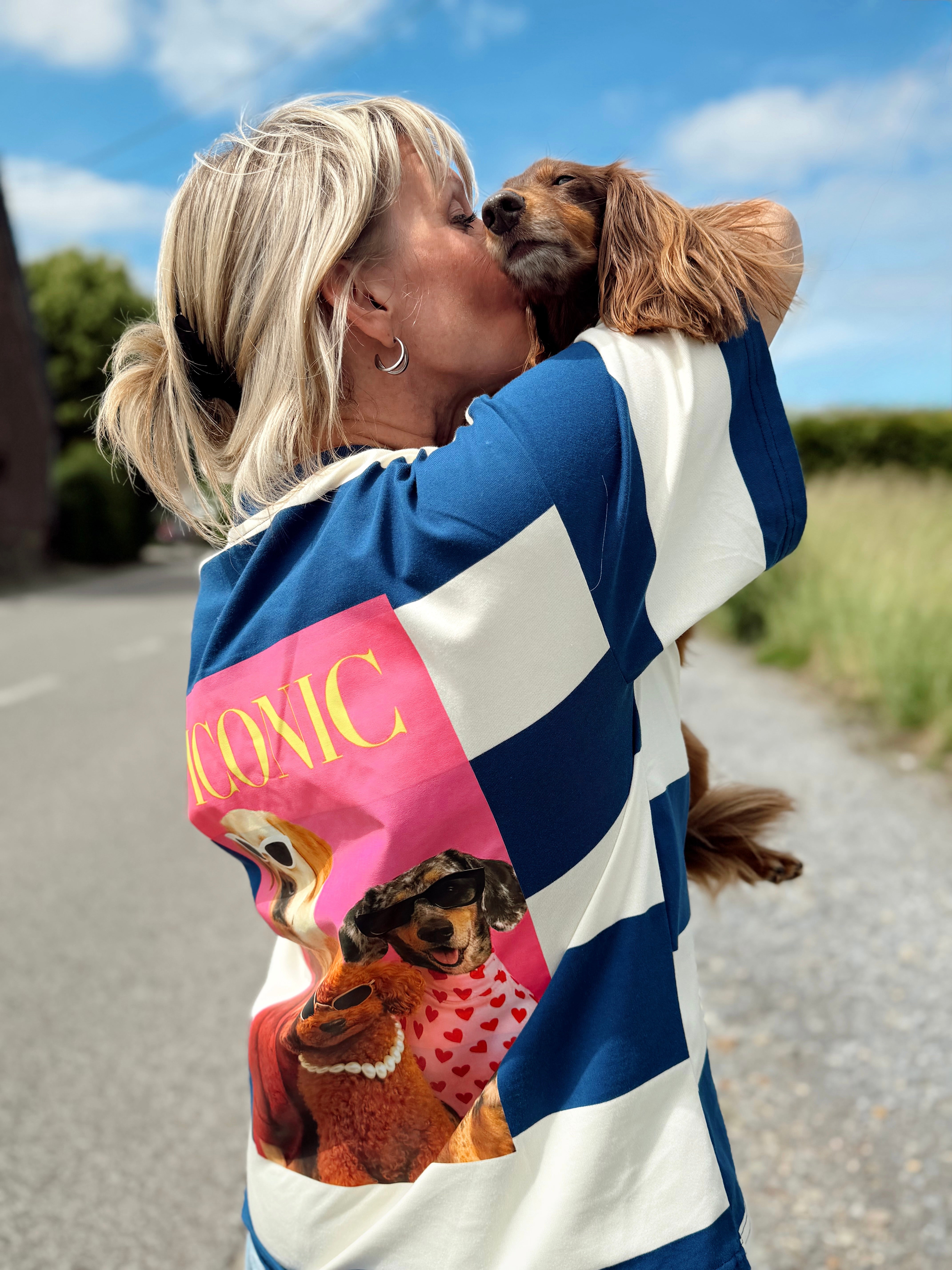 T-shirt chien ICONIC MATCHY-MATCHY