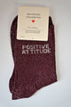 Socken POSITIVE ATTITUDE