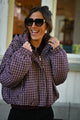 Veste carreaux ORNELLA
