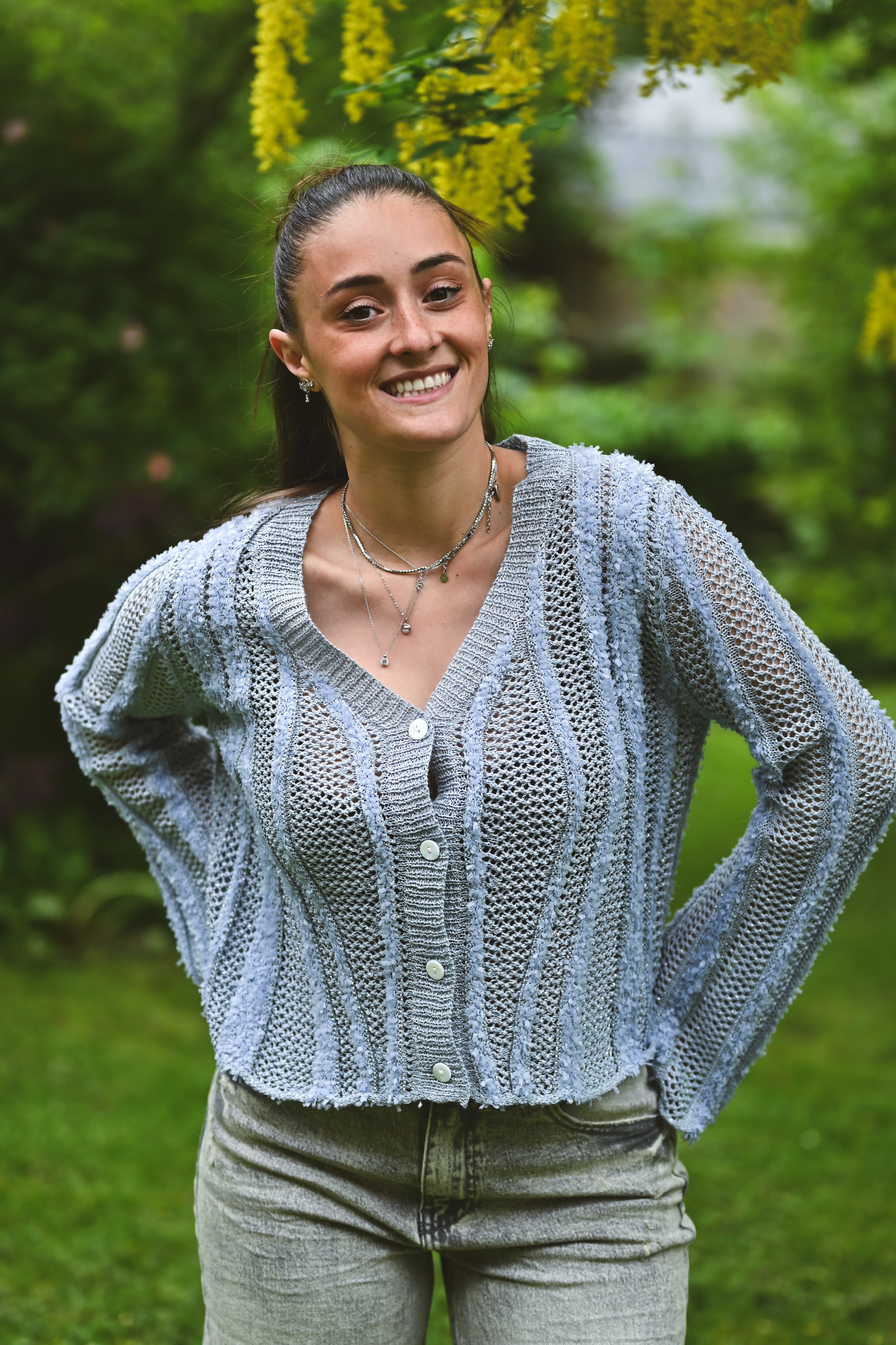 Cardigan crochet IRIS